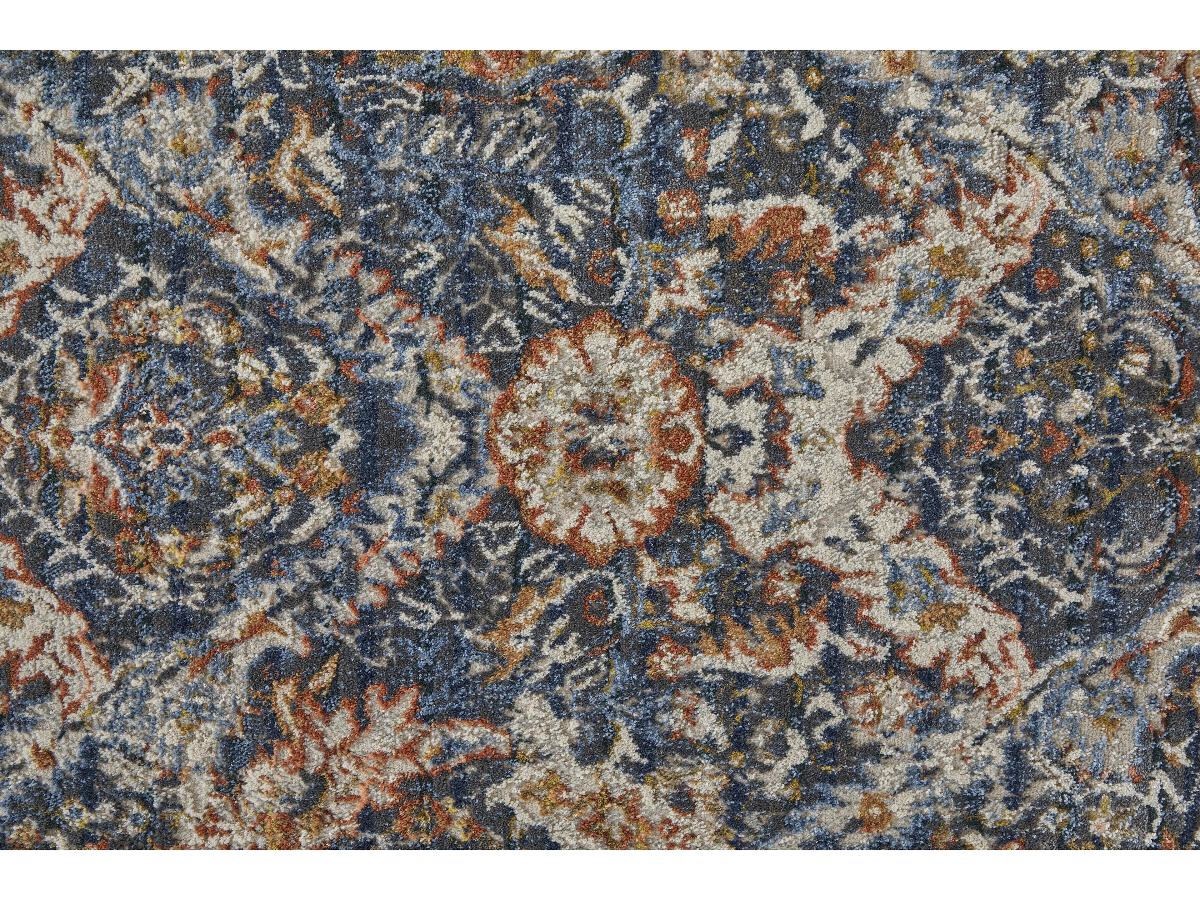 Feizy Rugs Kaia Bordered Runner Area Rug