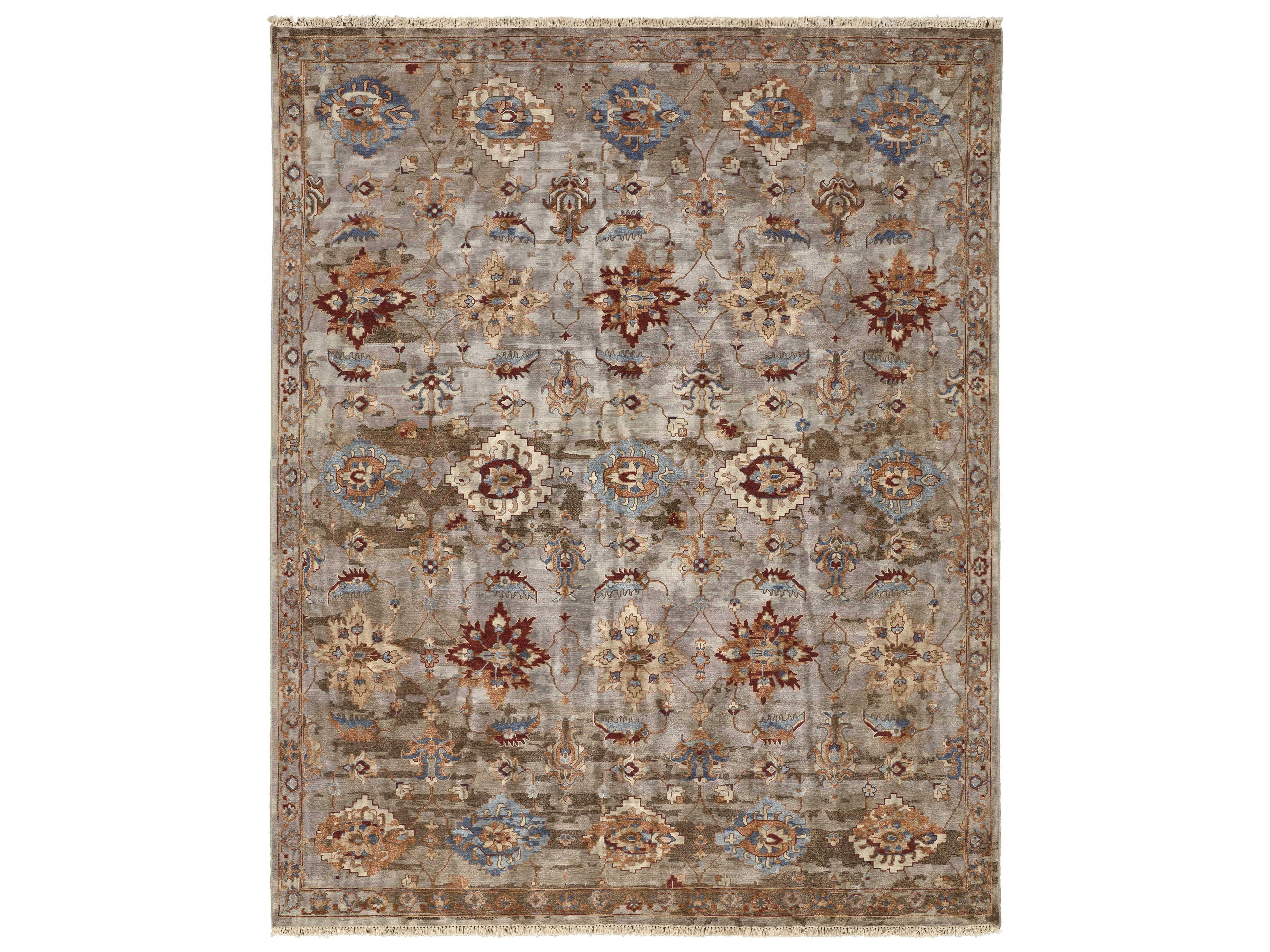 Leylan Bordered Area Rug