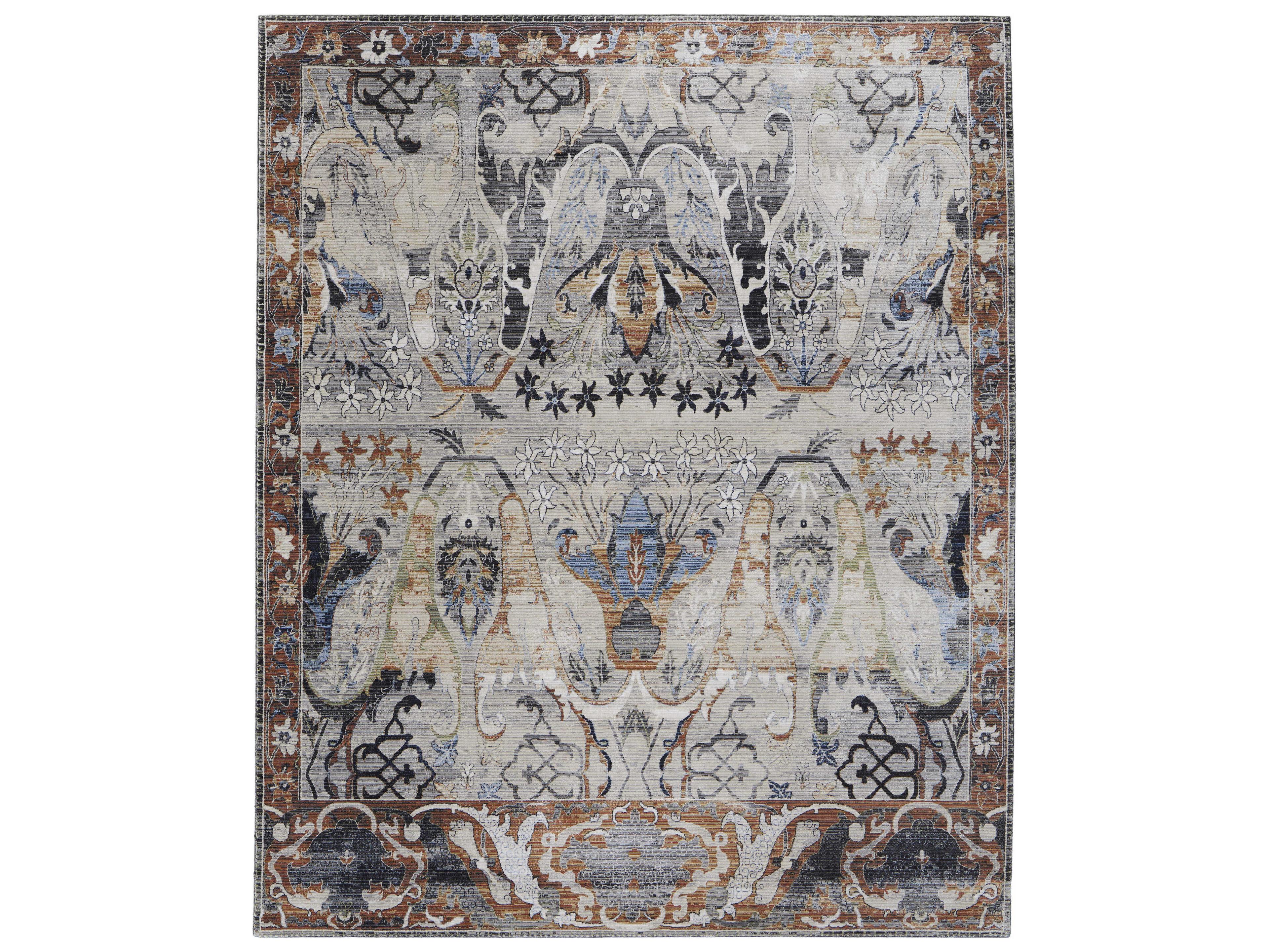 Melrose Bordered Area Rug