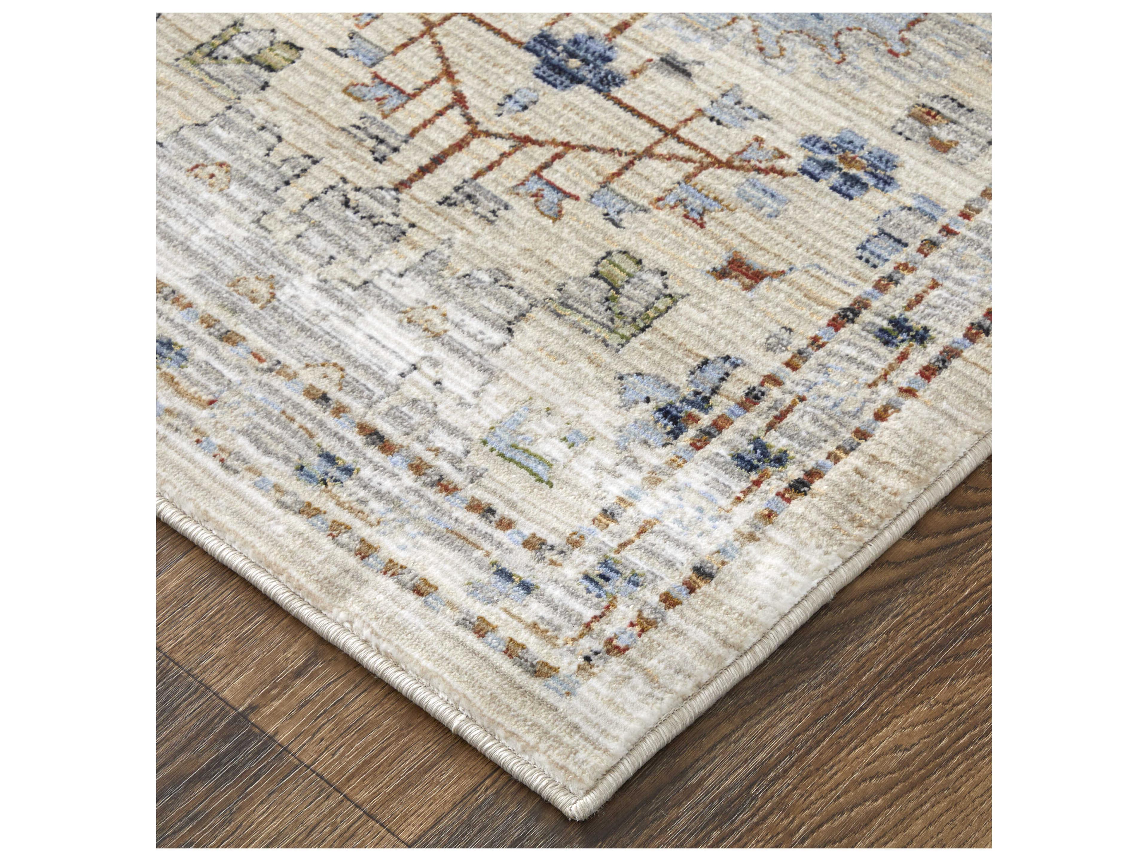 Feizy Rugs Melrose Bordered Area Rug