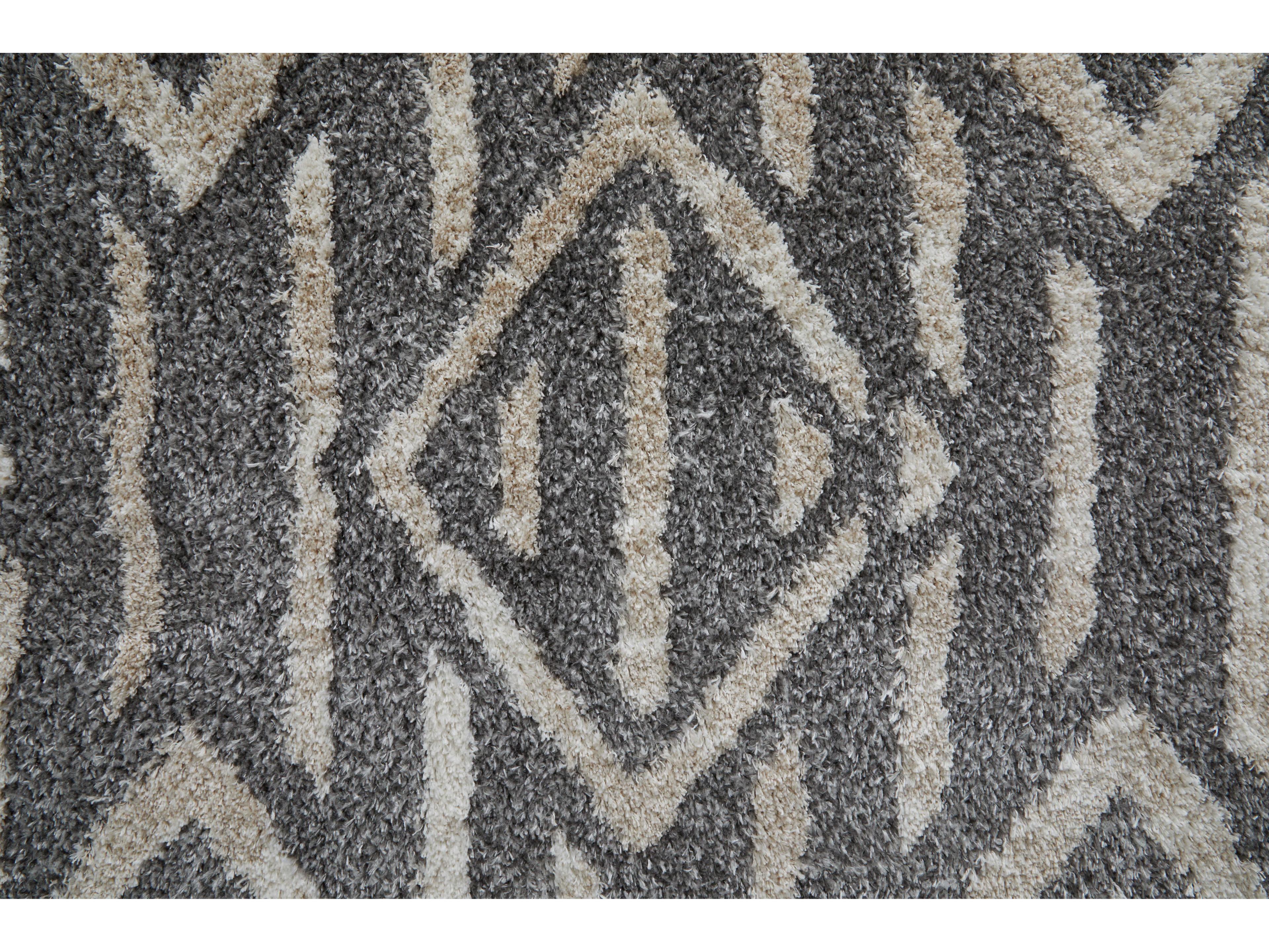 Feizy Rugs Mynka Shag Geometric Area Rug