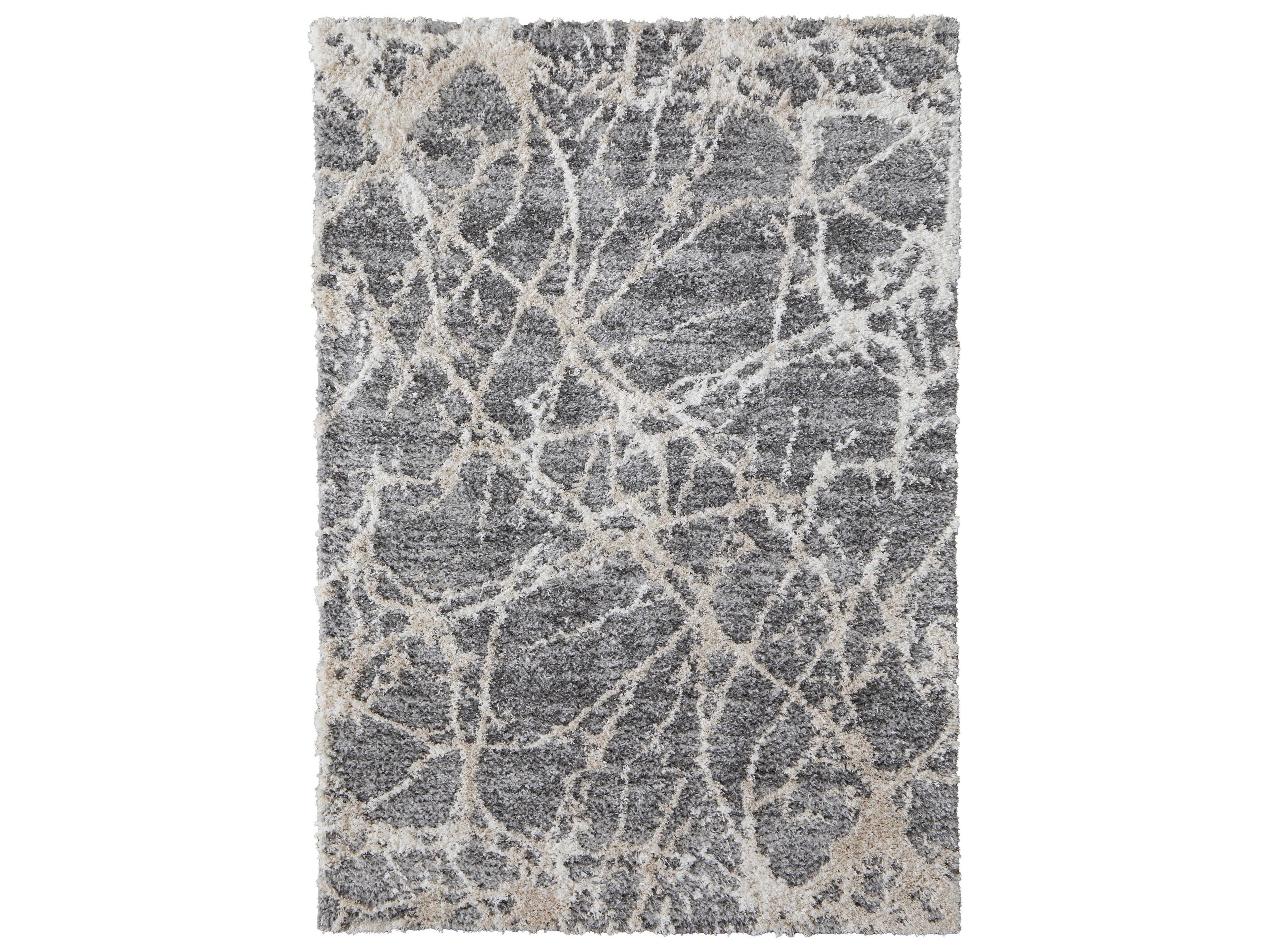 Mynka Shag Abstract Area Rug