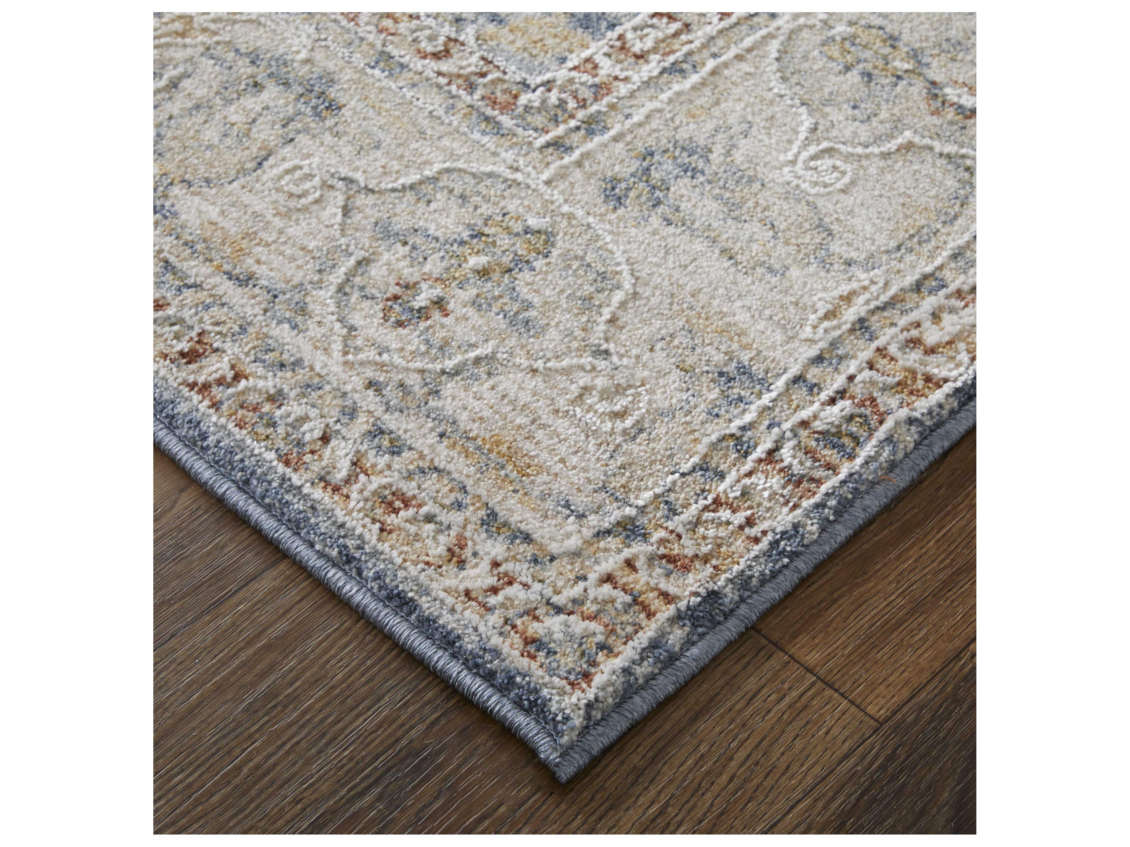 Feizy Rugs Pasha Bordered Area Rug