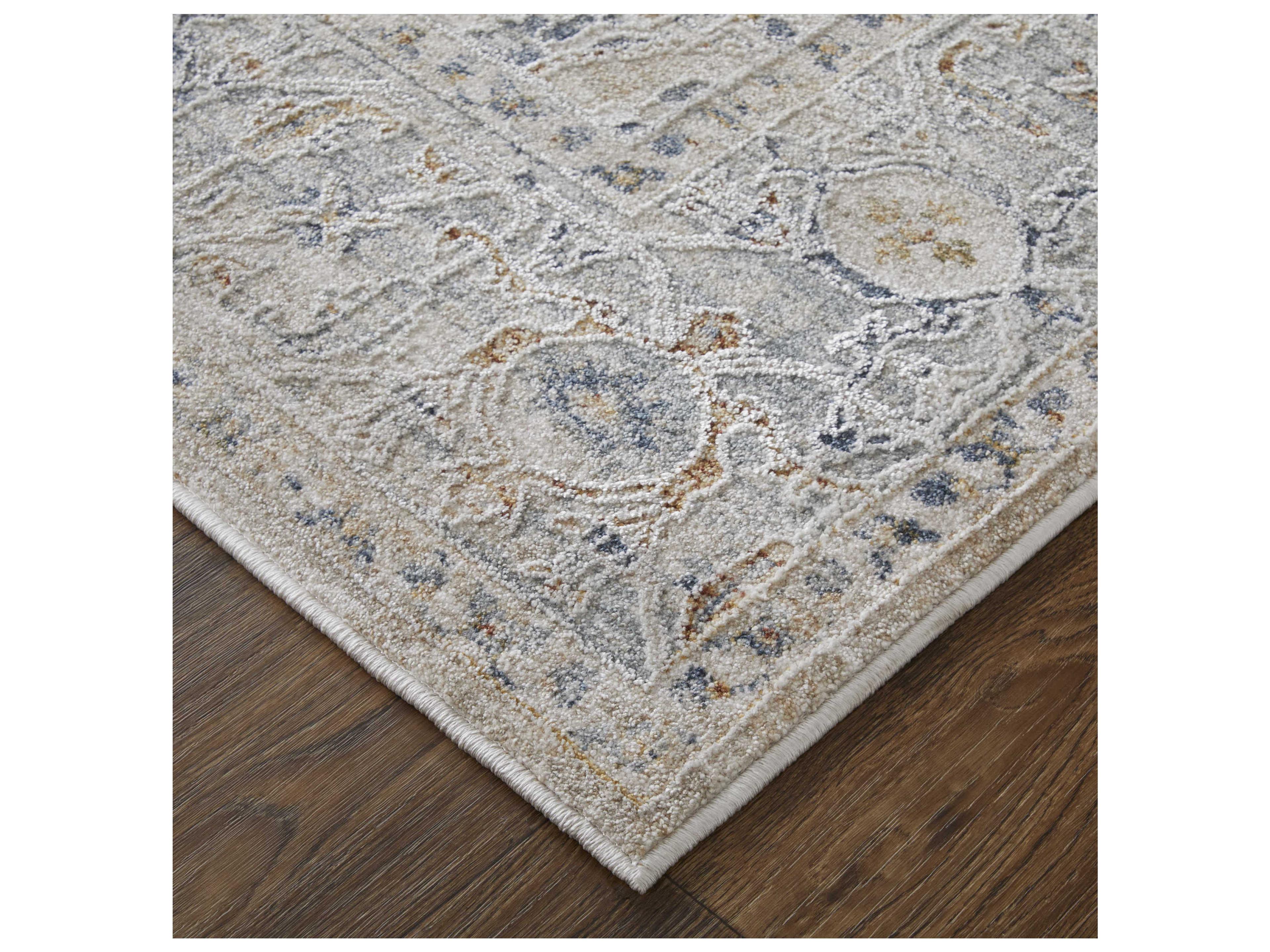 Feizy Rugs Pasha Bordered Area Rug