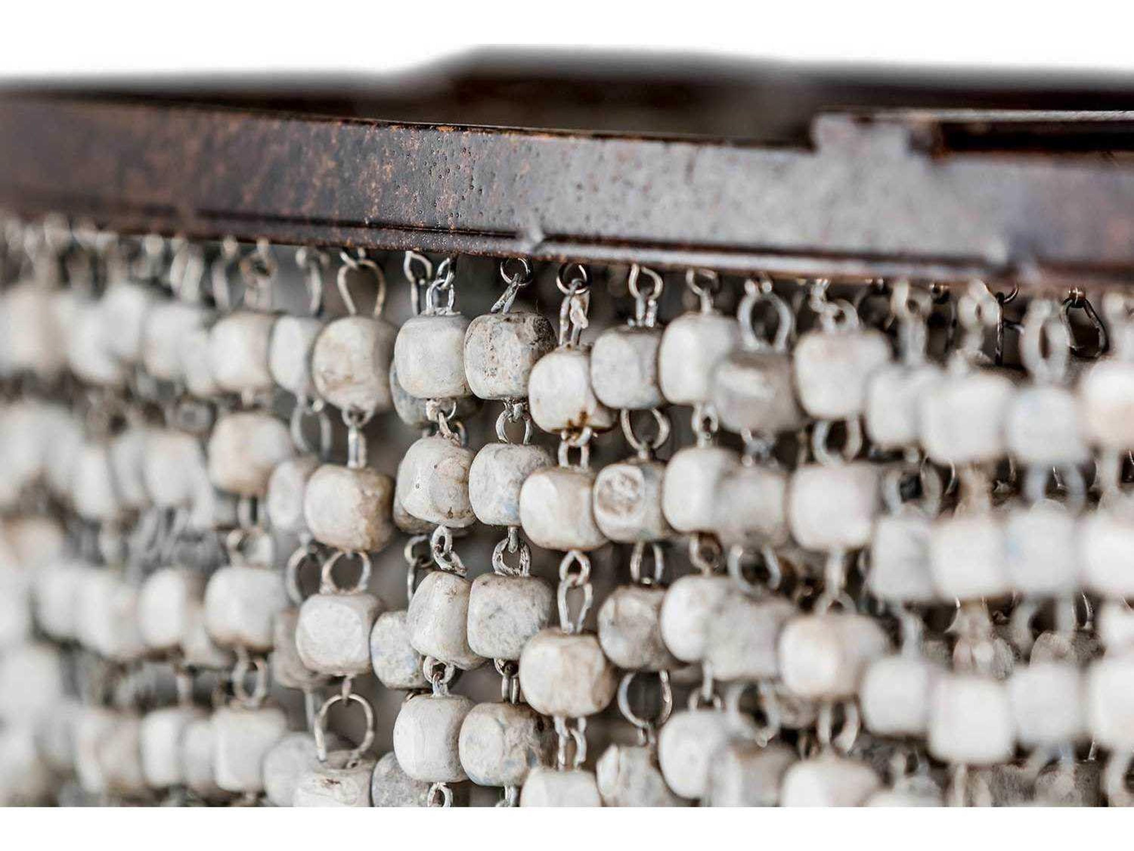 Gabby Etienne 4-Light Dusty Slate & Venetian Rust Brown Candelabra Tiered Chandelier