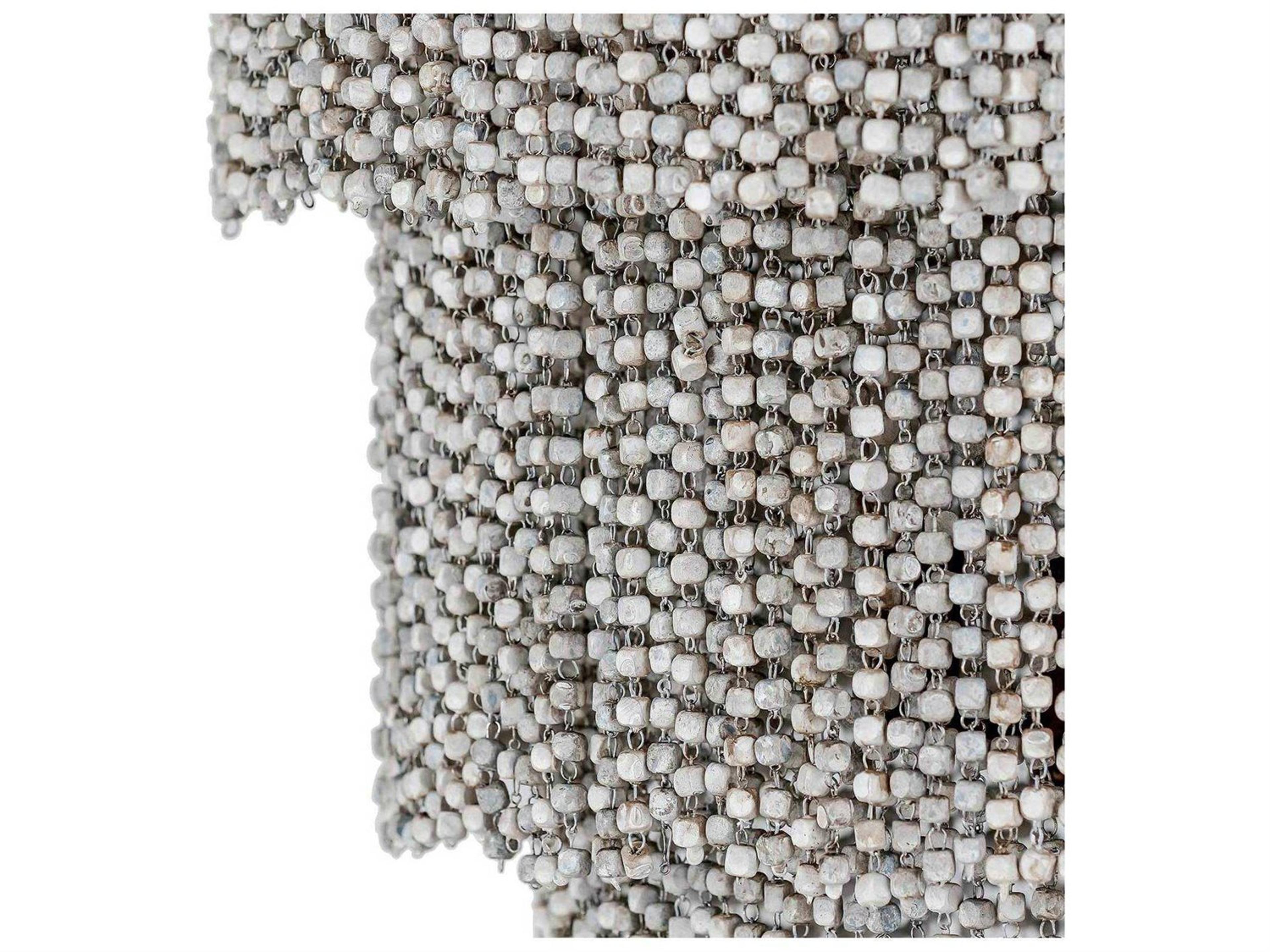 Gabby Etienne 4-Light Dusty Slate & Venetian Rust Brown Candelabra Tiered Chandelier