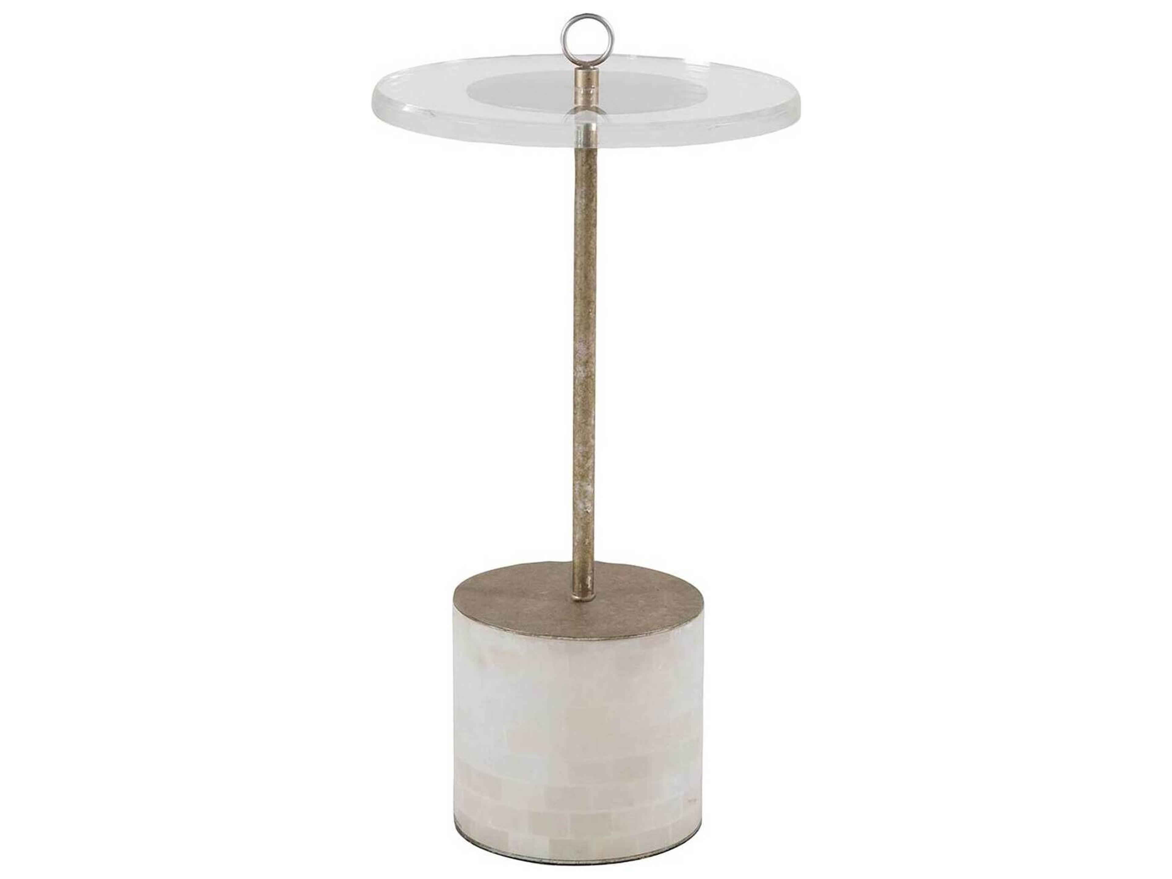 Gabby Lexi Round Acrylic End Table