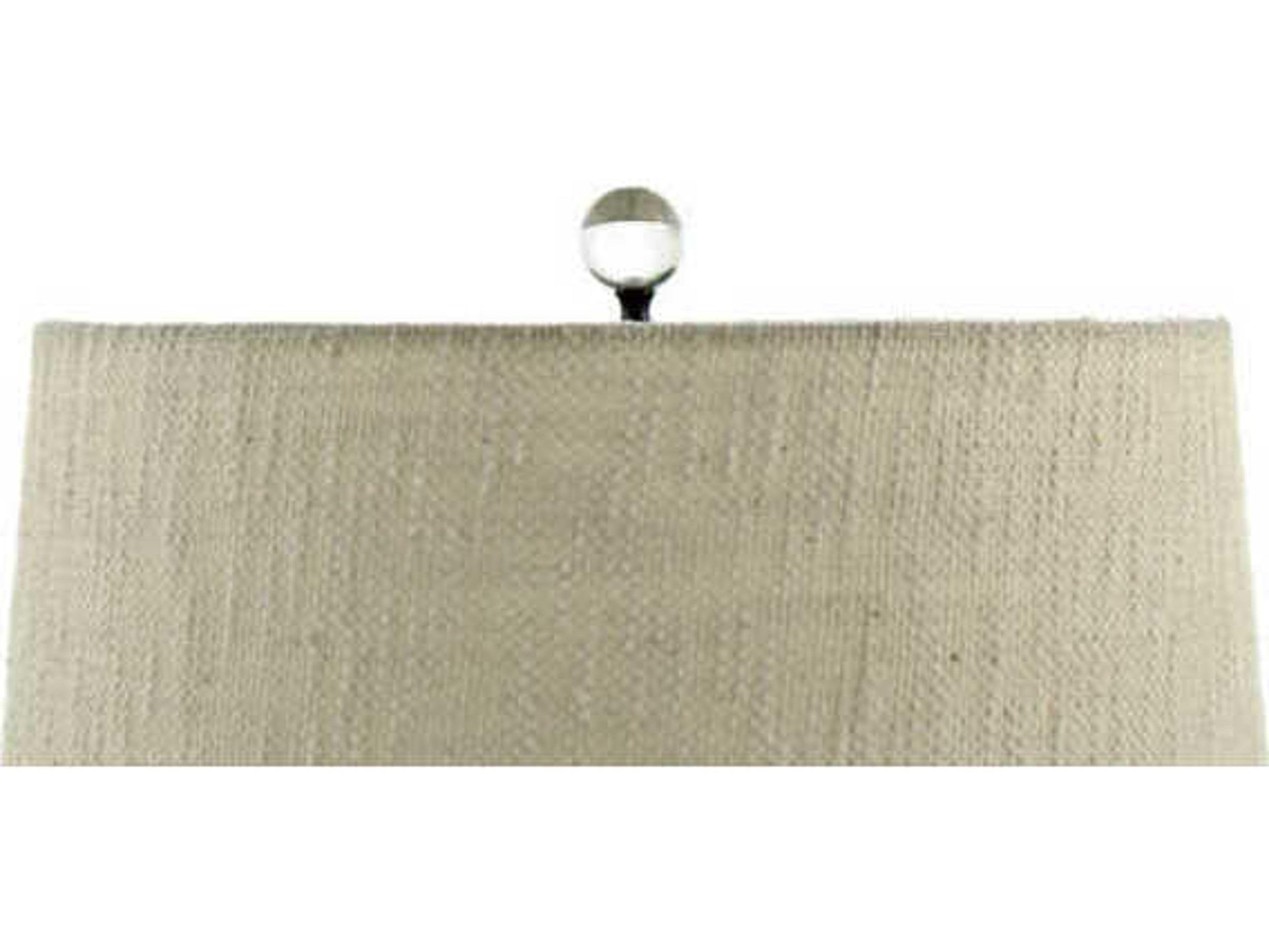 Gabby Kelly Blue and White with Burnished Bronze And With Textured Cream Linen Buffet Lamp