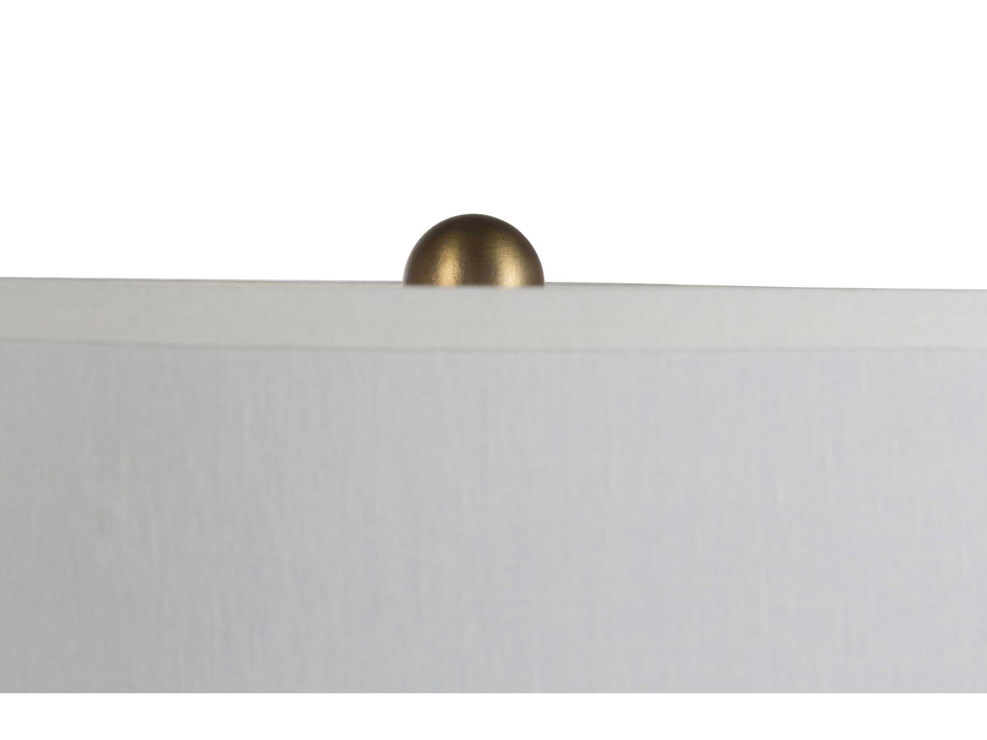 Gabby Luca Blue & White Painted Ceramic Buffet Lamp