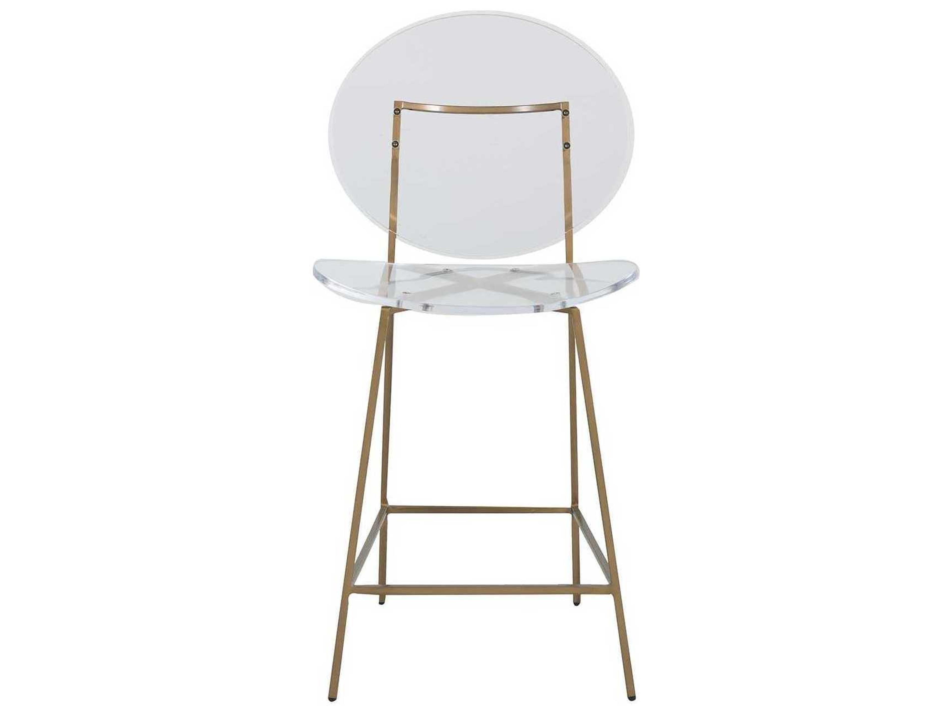 Gabby Sandy Clear Acrylic Counter Stool