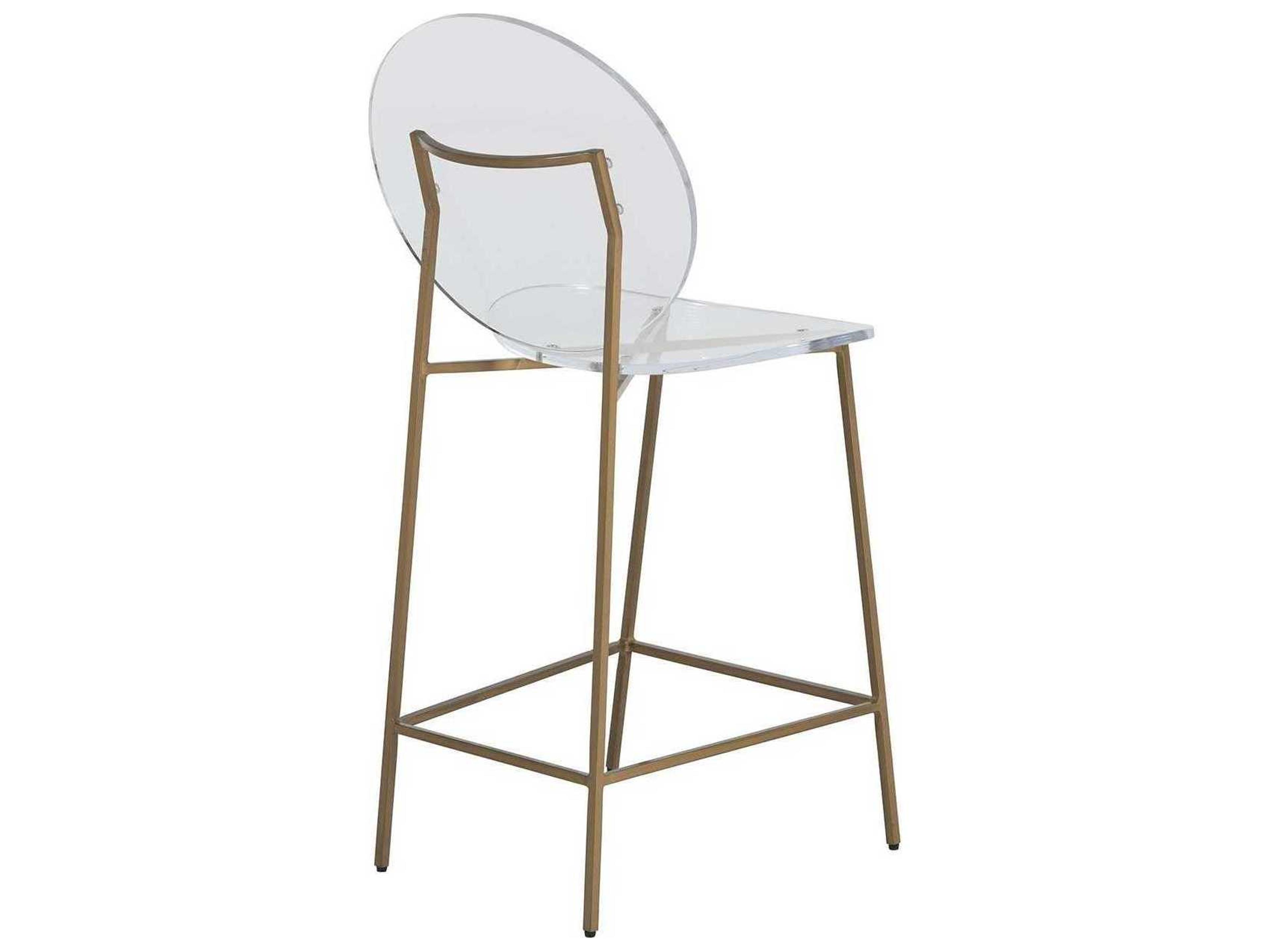 Gabby Sandy Clear Acrylic Counter Stool