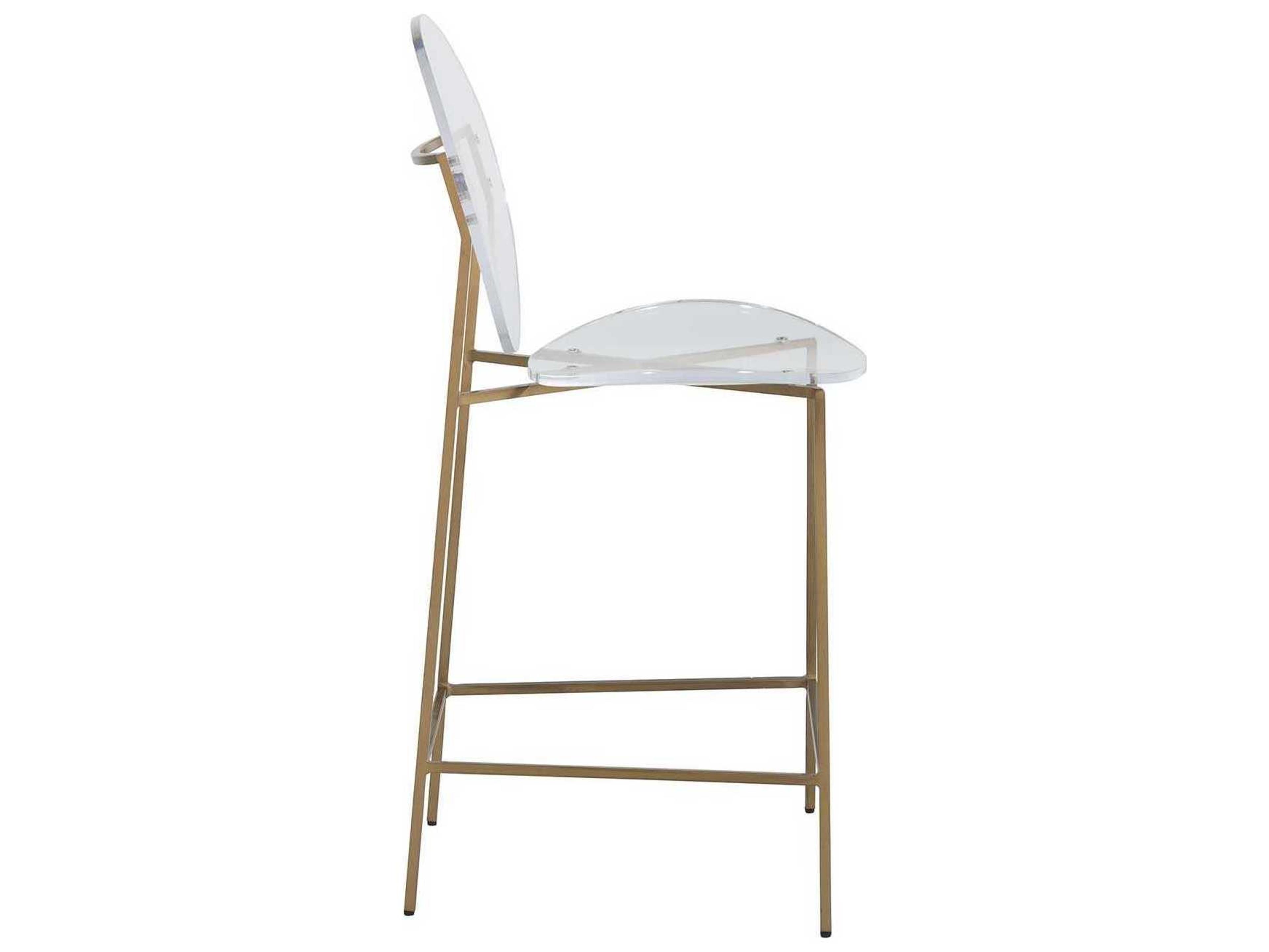 Gabby Sandy Clear Acrylic Counter Stool
