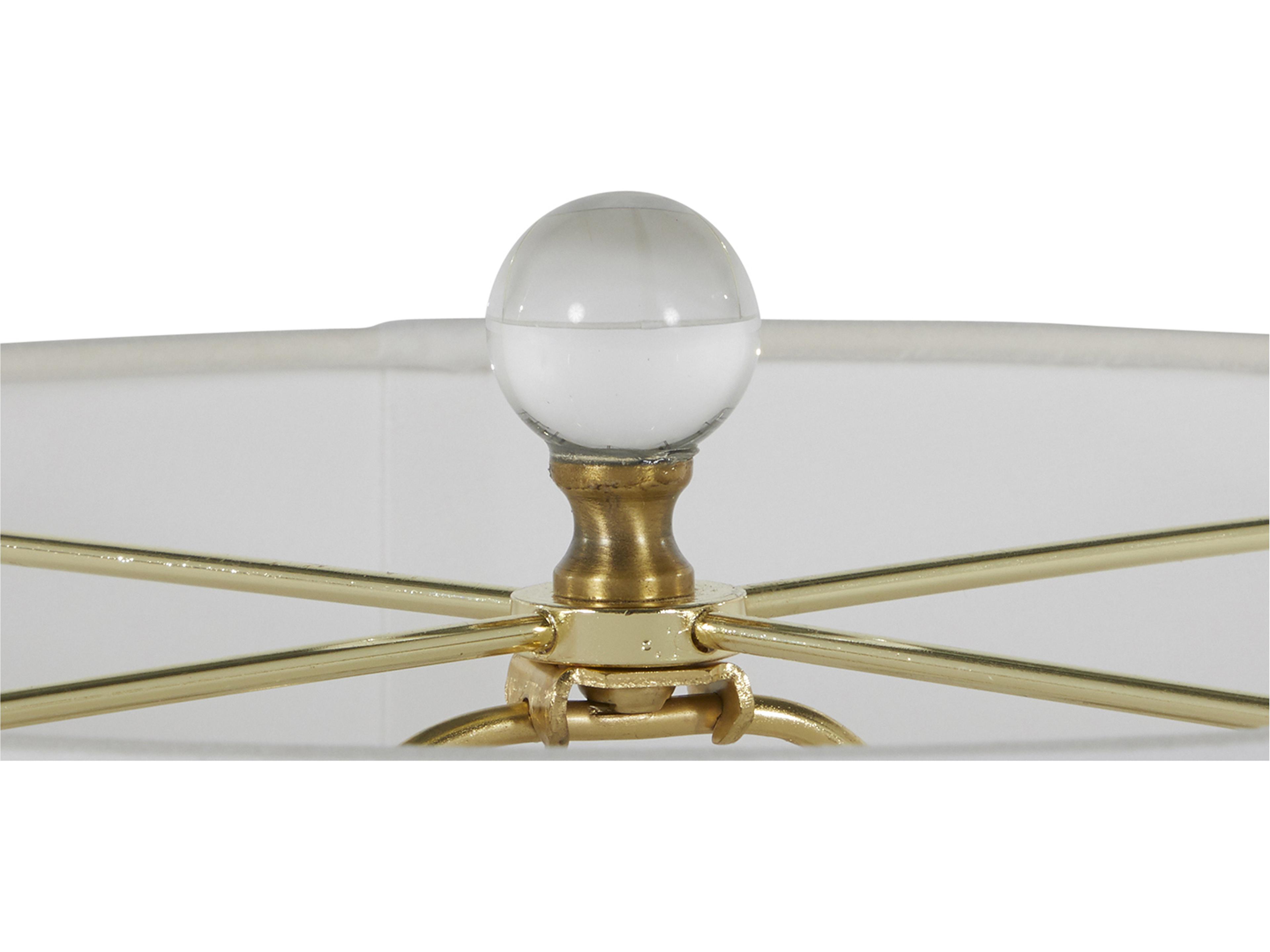 Gabby Wheeler White Buffet Lamp