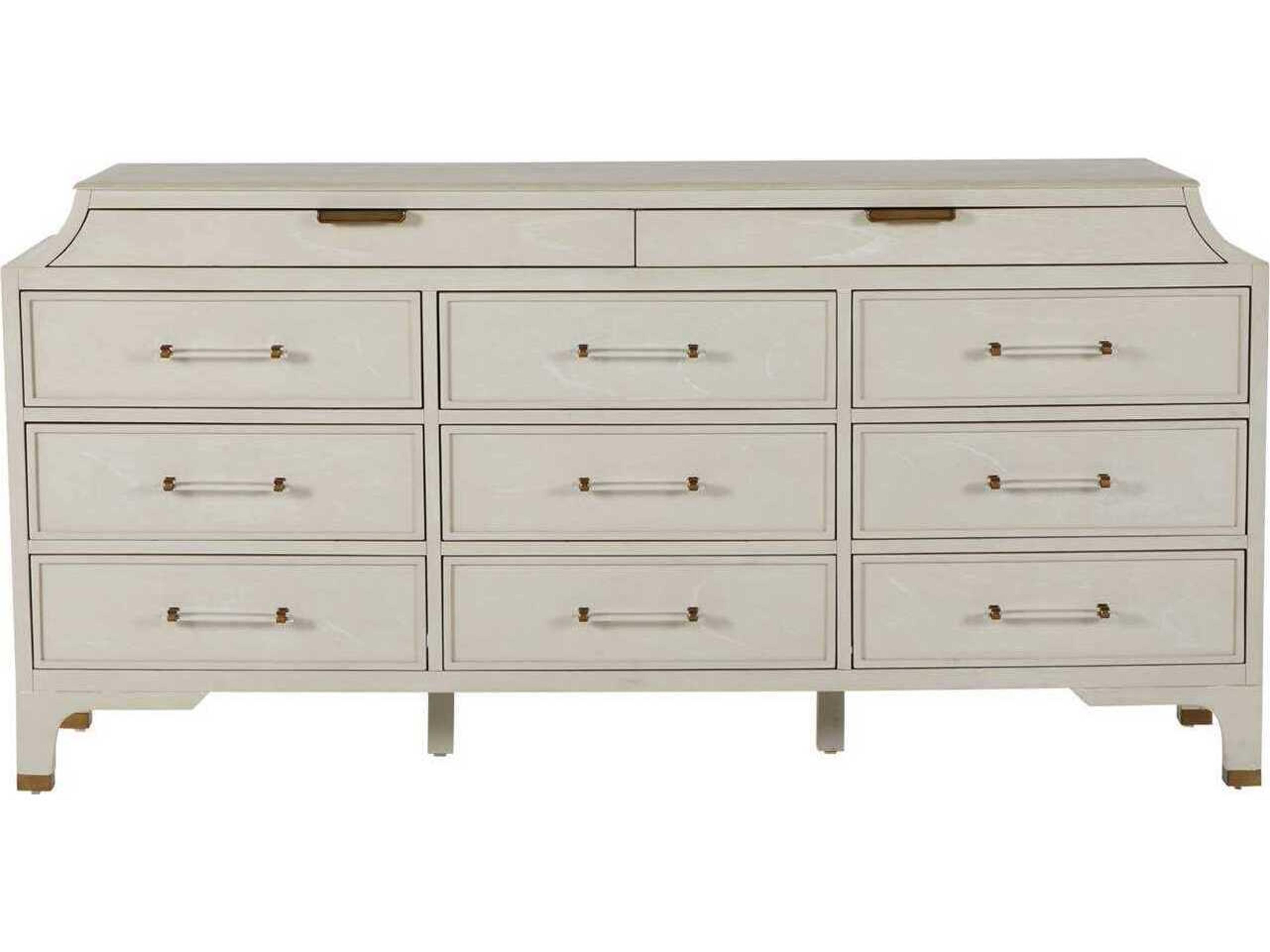 Gabby Alexandra Brass Wood Dresser