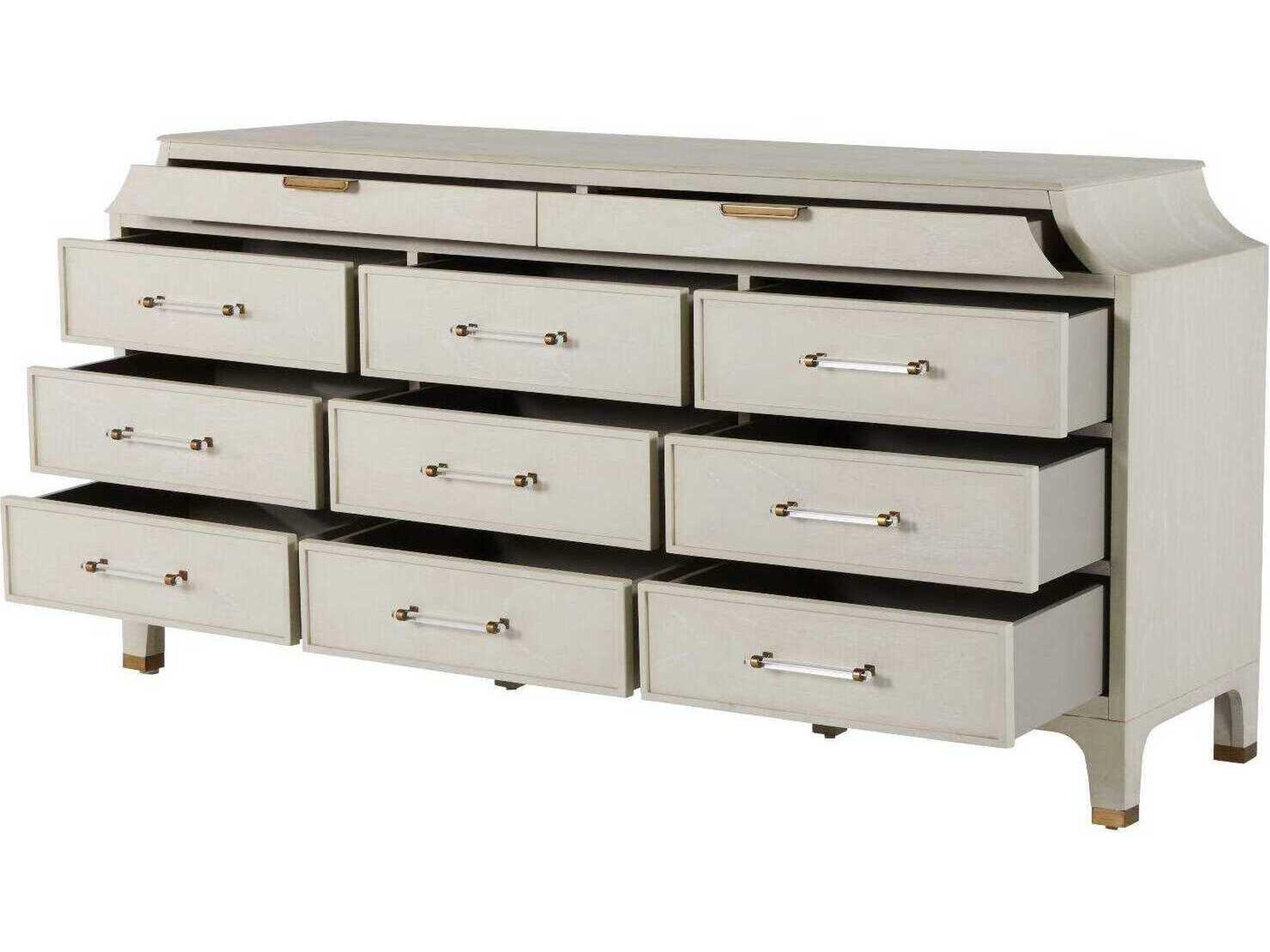 Gabby Alexandra Brass Wood Dresser