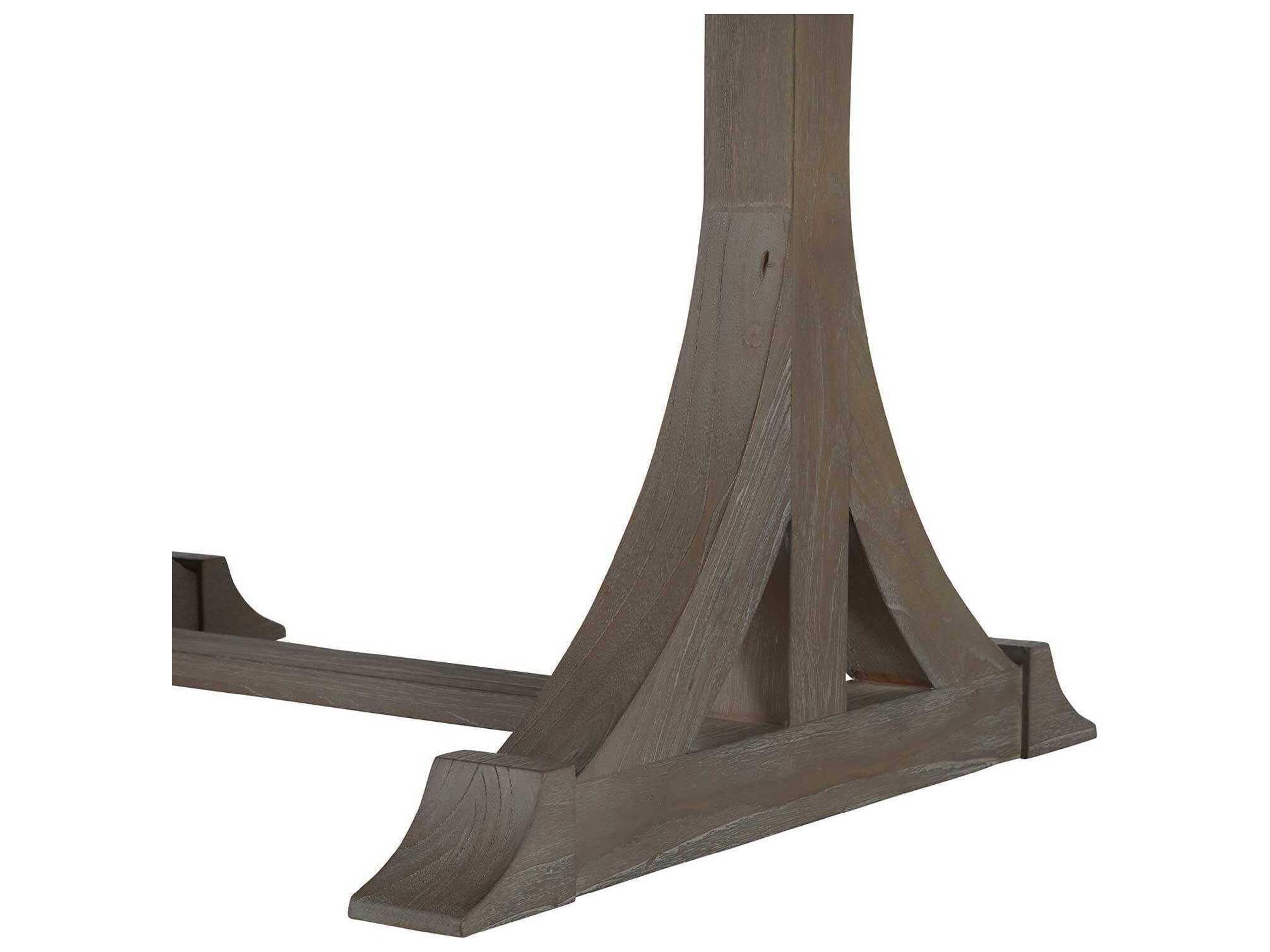 Gabby Adams Rectangular Vintage Gray Wood Dining Table