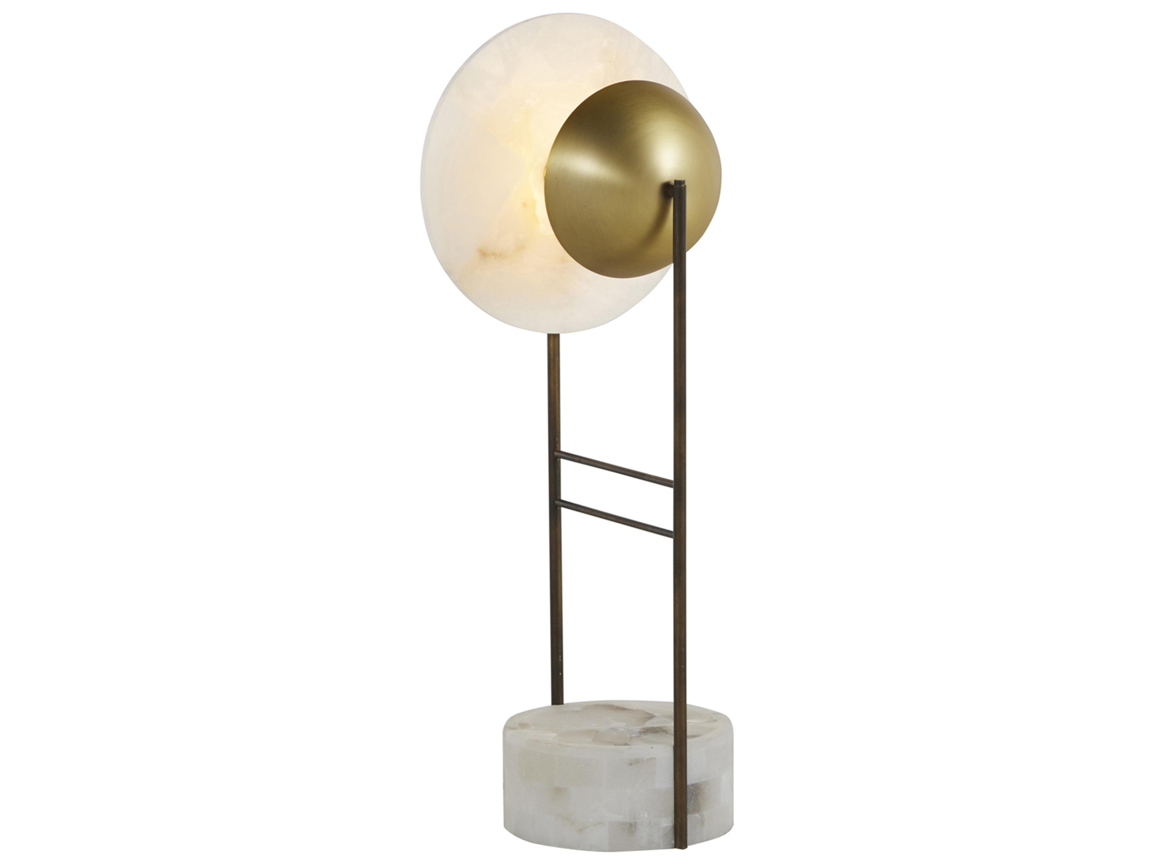 Gabby Owen Stained Gold Brushed Copper Buffet Lamp