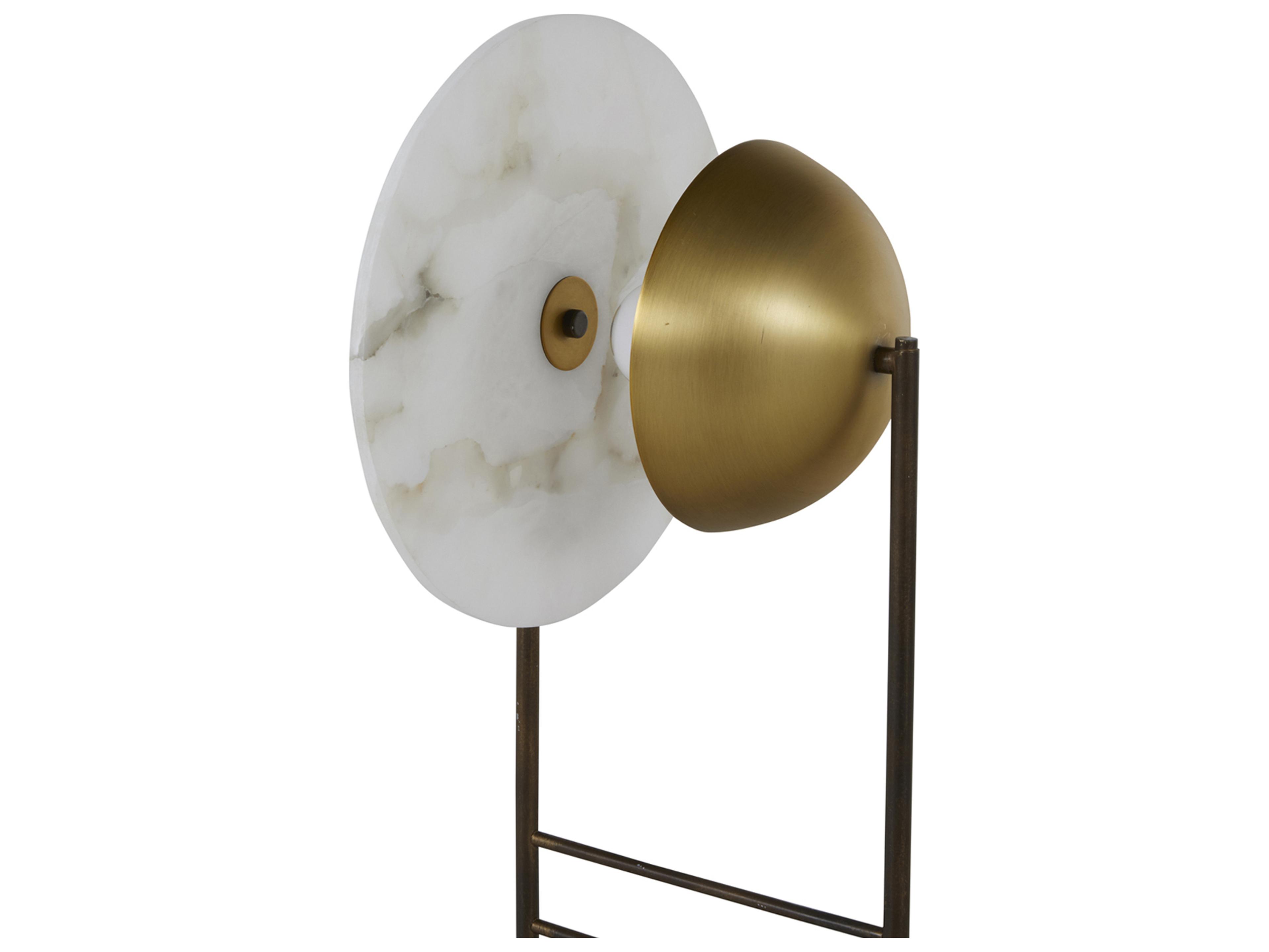 Gabby Owen Stained Gold Brushed Copper Buffet Lamp