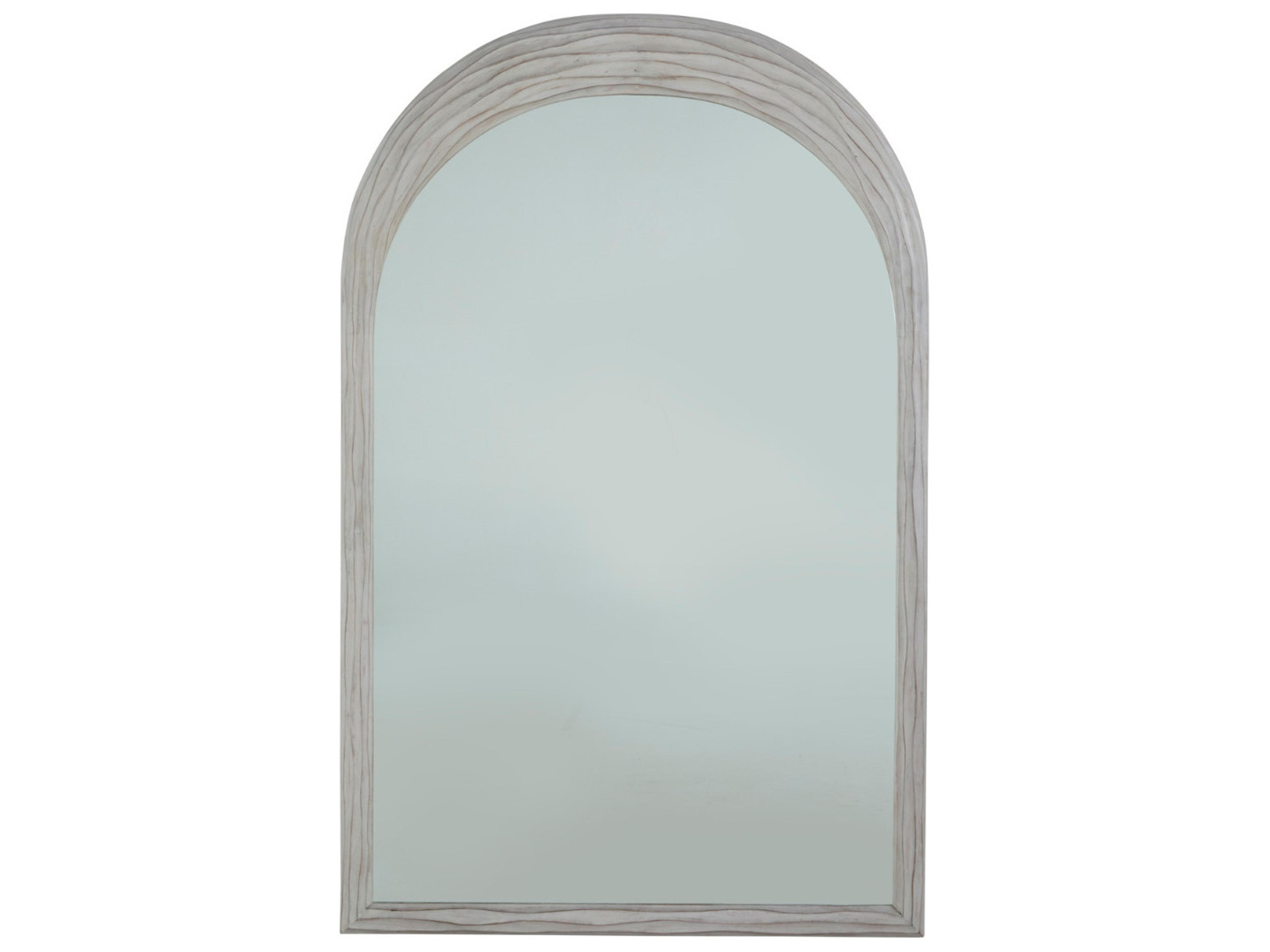 Swell Sesame White Wall Mirror