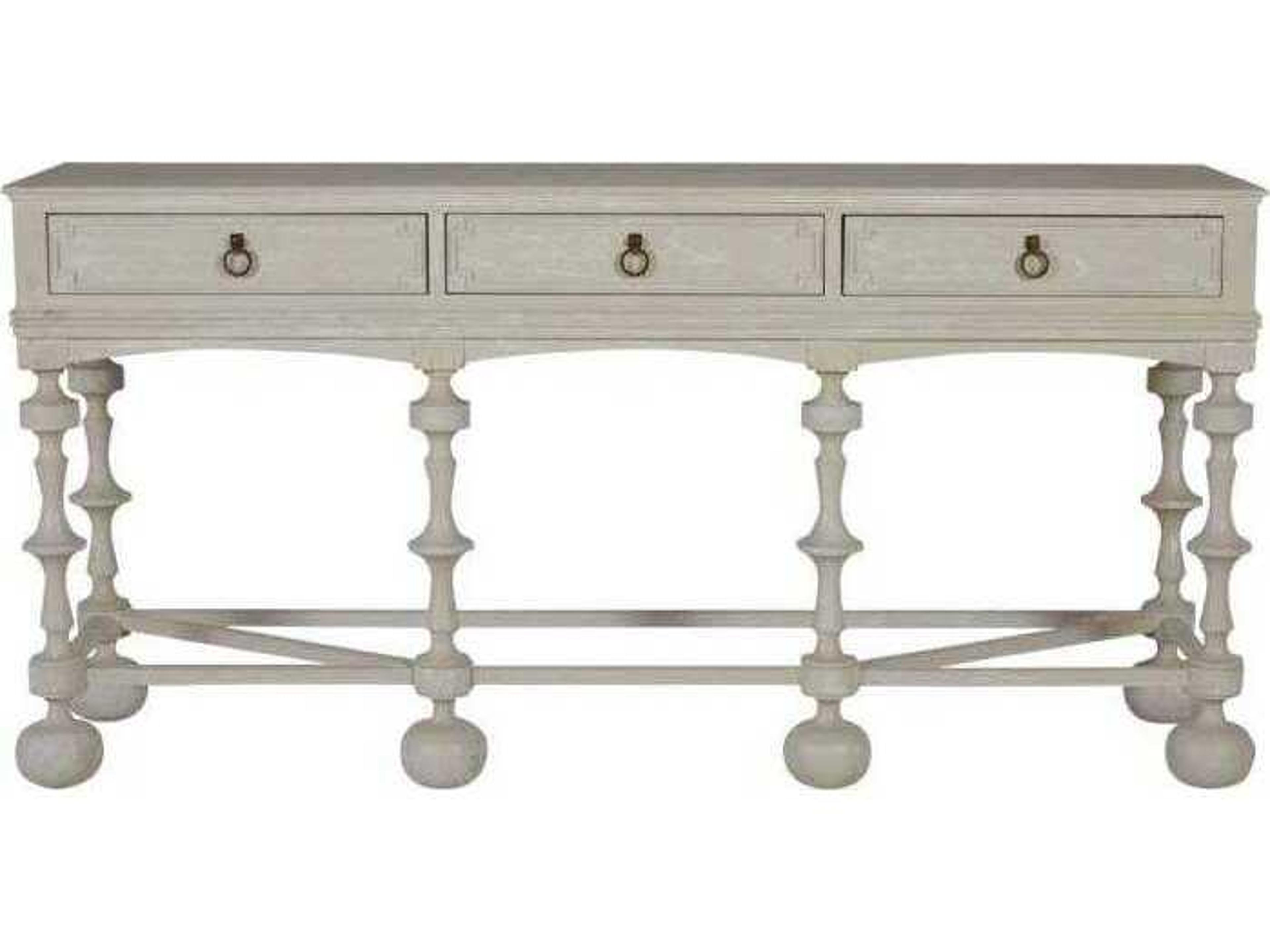 Gabby Arrington Rectangular Wood Cerused Ash Console Table