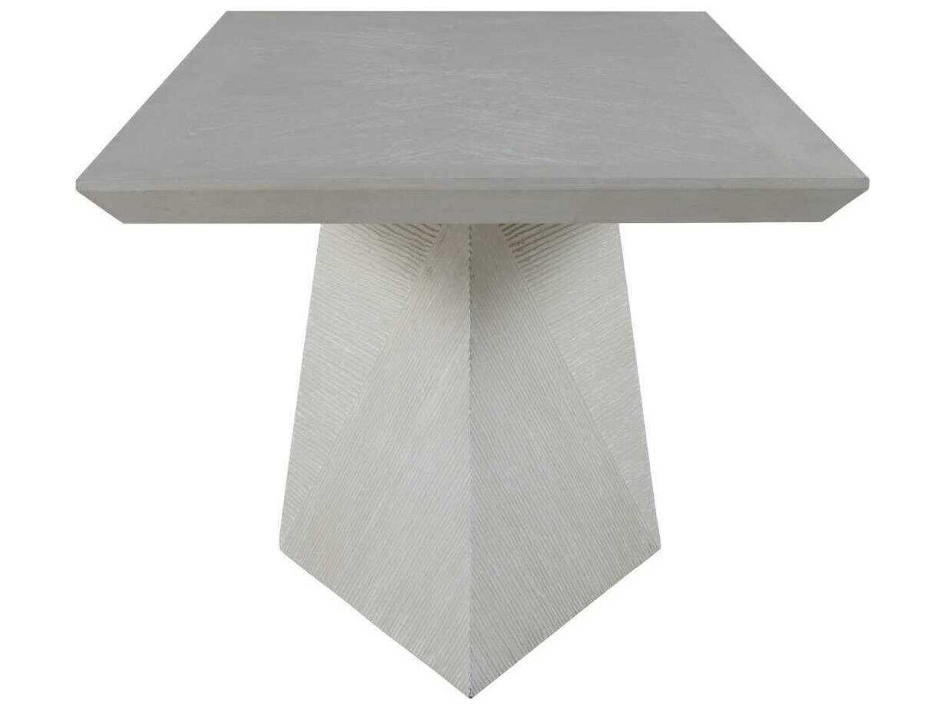 Gabby Atticus Rectangular Wood Cerused White Dining Table