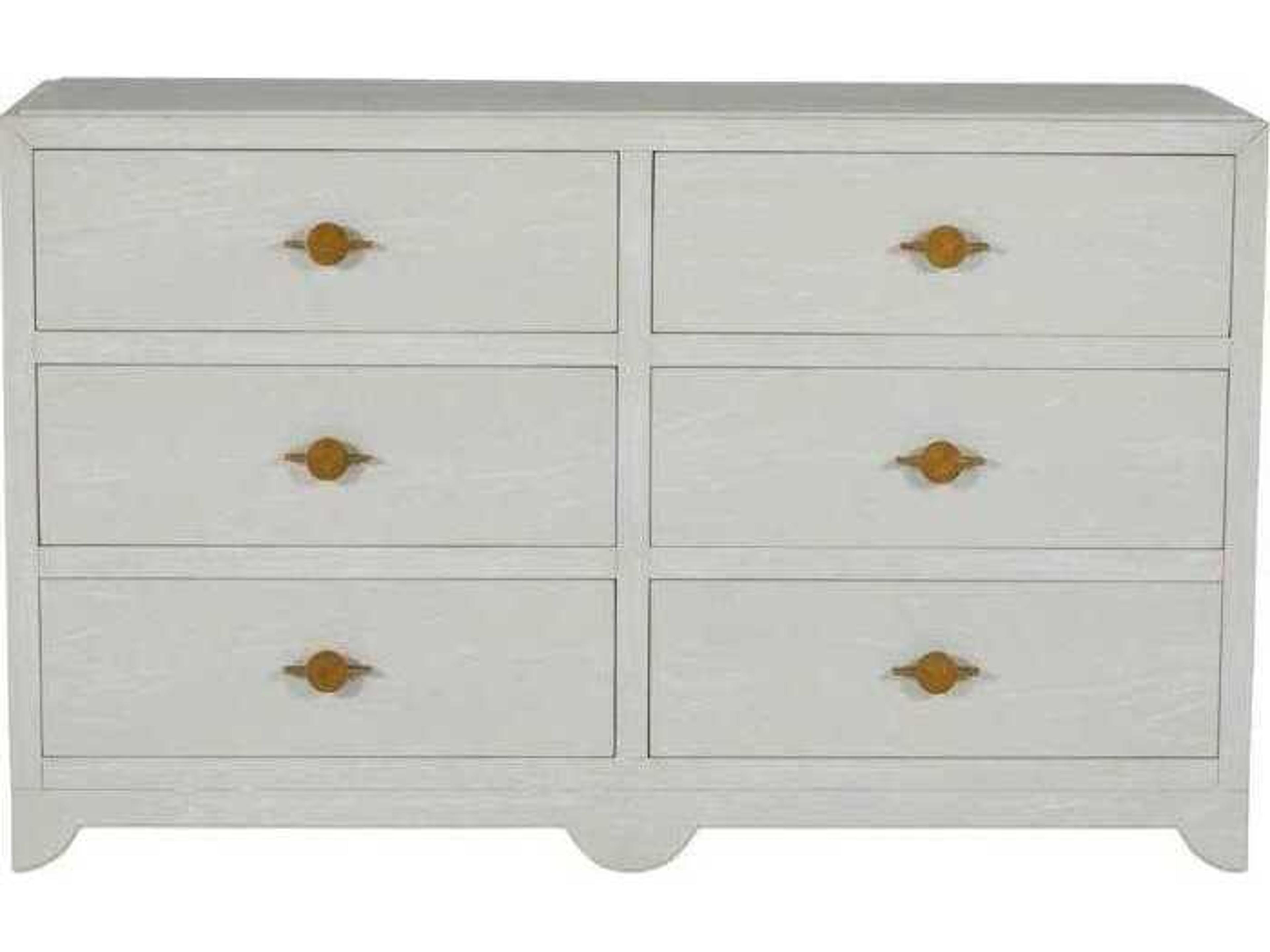 Gabby Fairmont 6-Drawers Mindi Wood Double Dresser