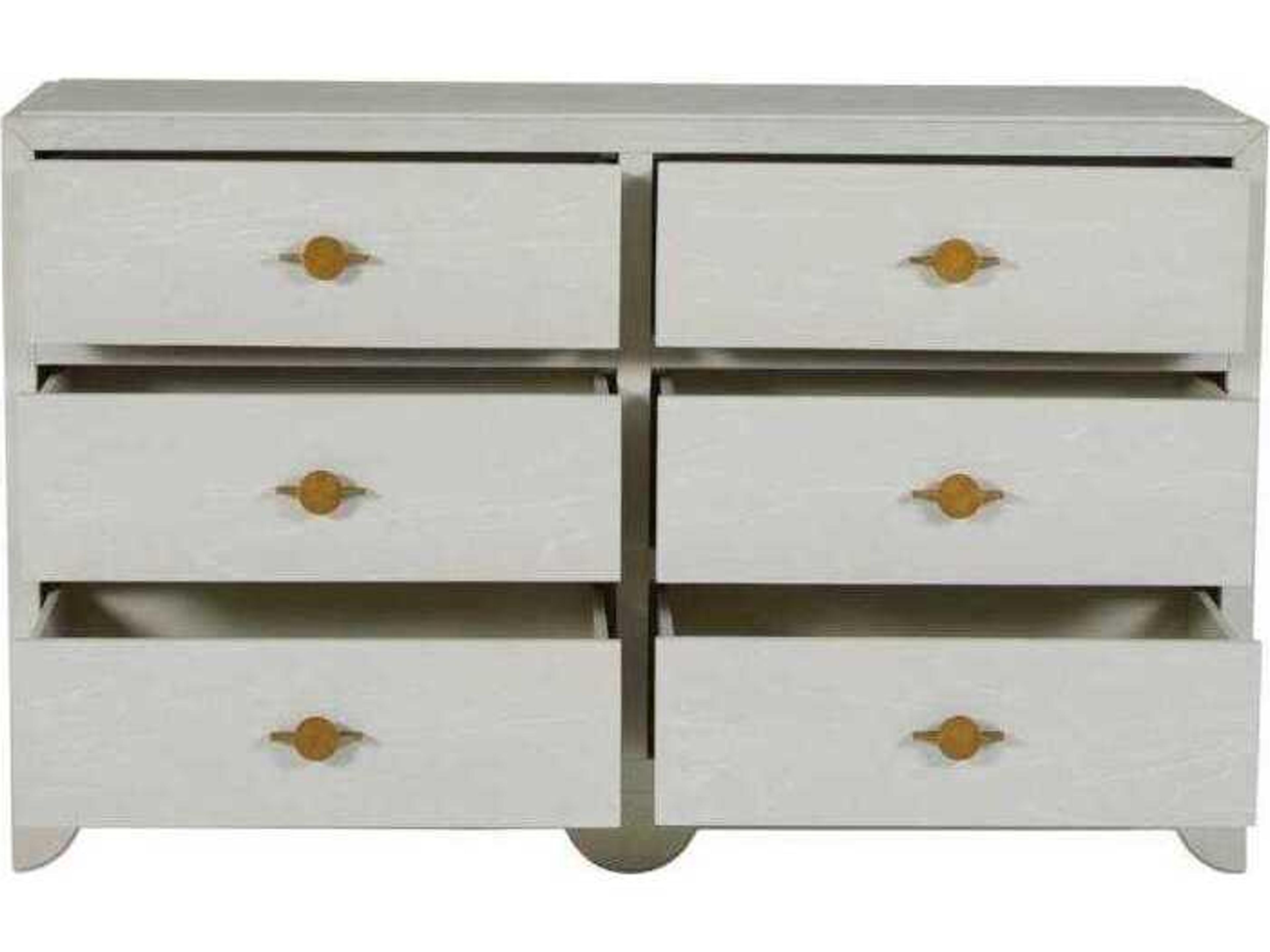 Gabby Fairmont 6-Drawers Mindi Wood Double Dresser