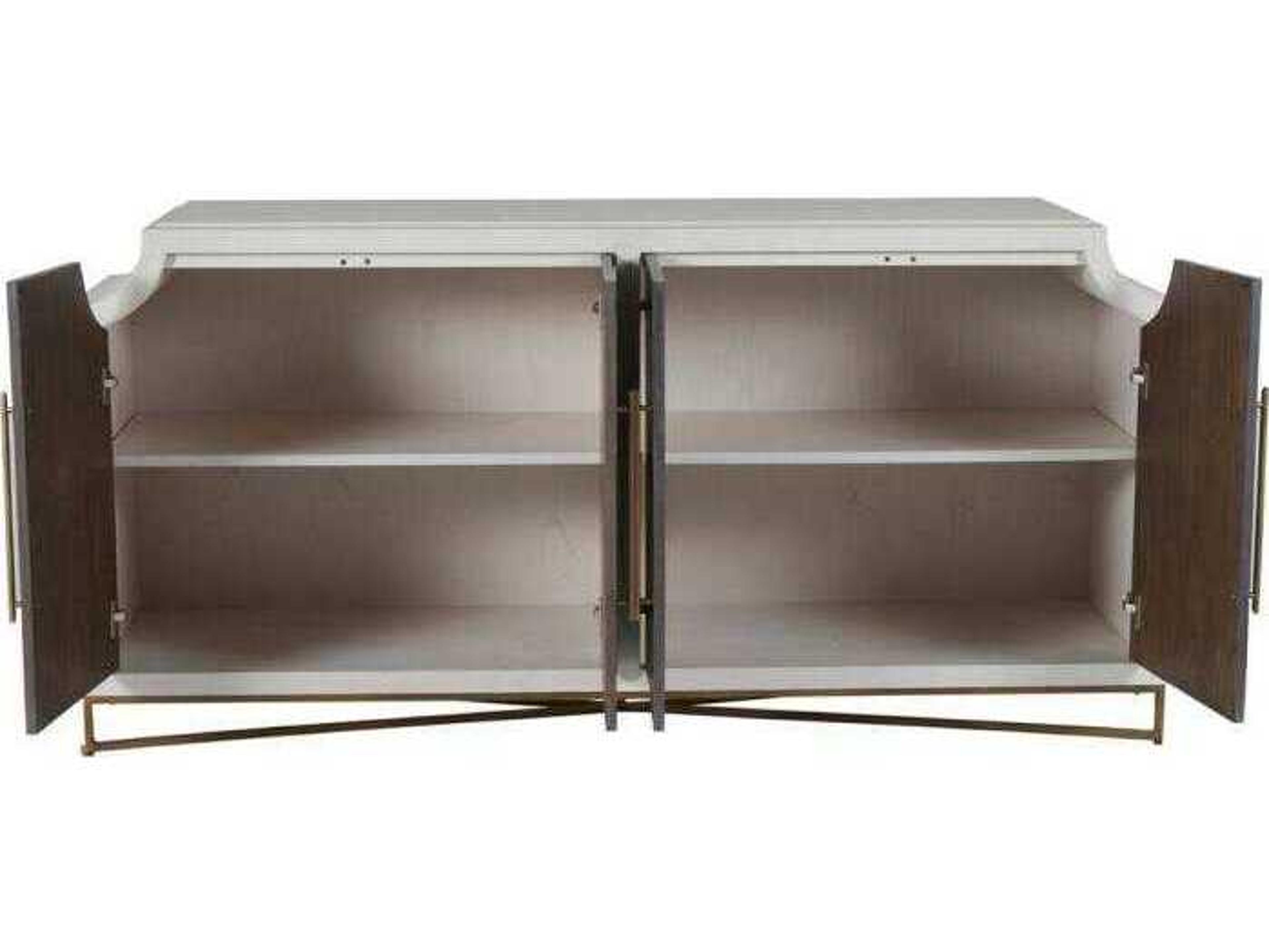 Gabby Kirsten White Mindi Wood Accent Cabinet