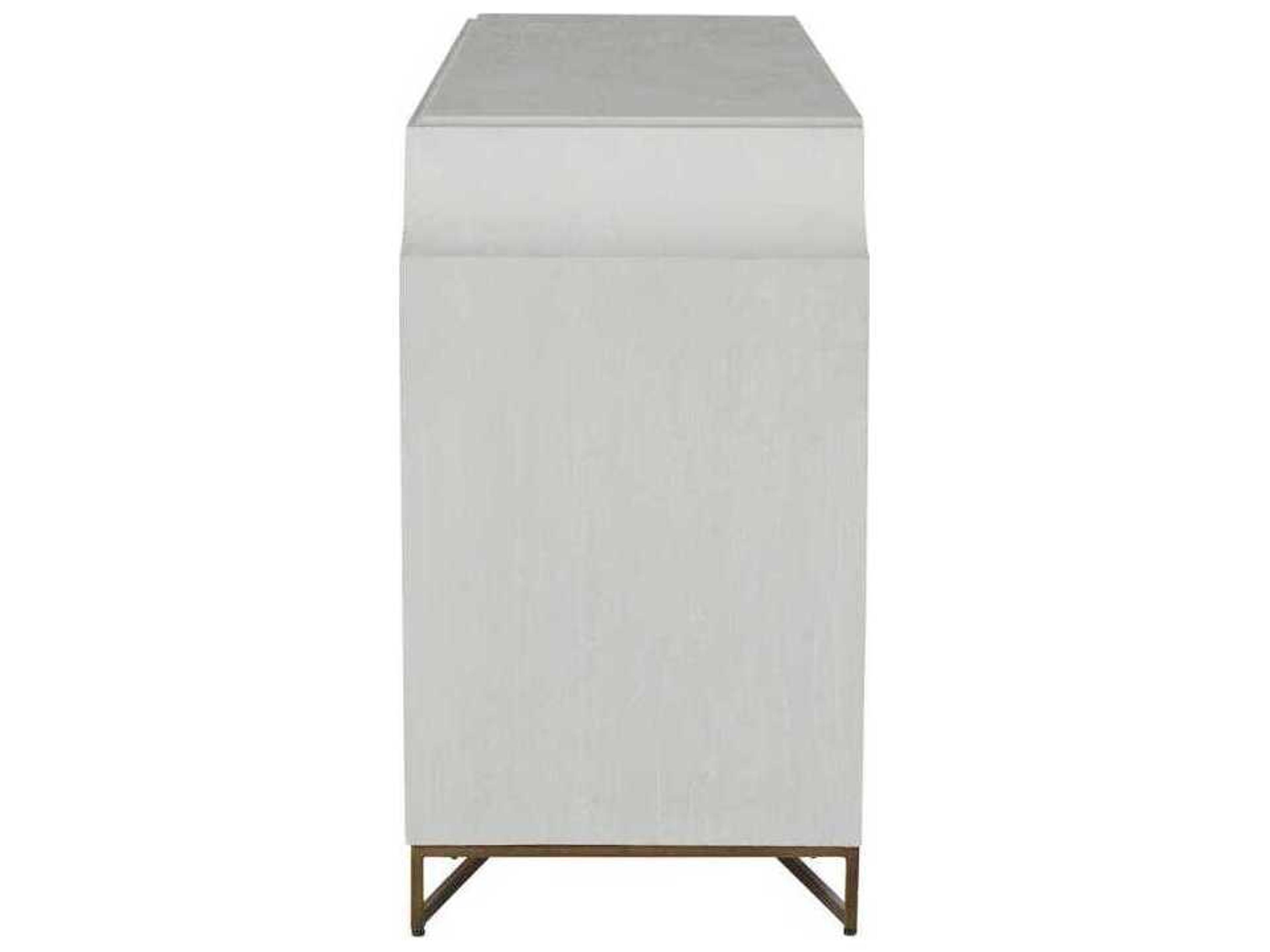 Gabby Kirsten White Mindi Wood Accent Cabinet