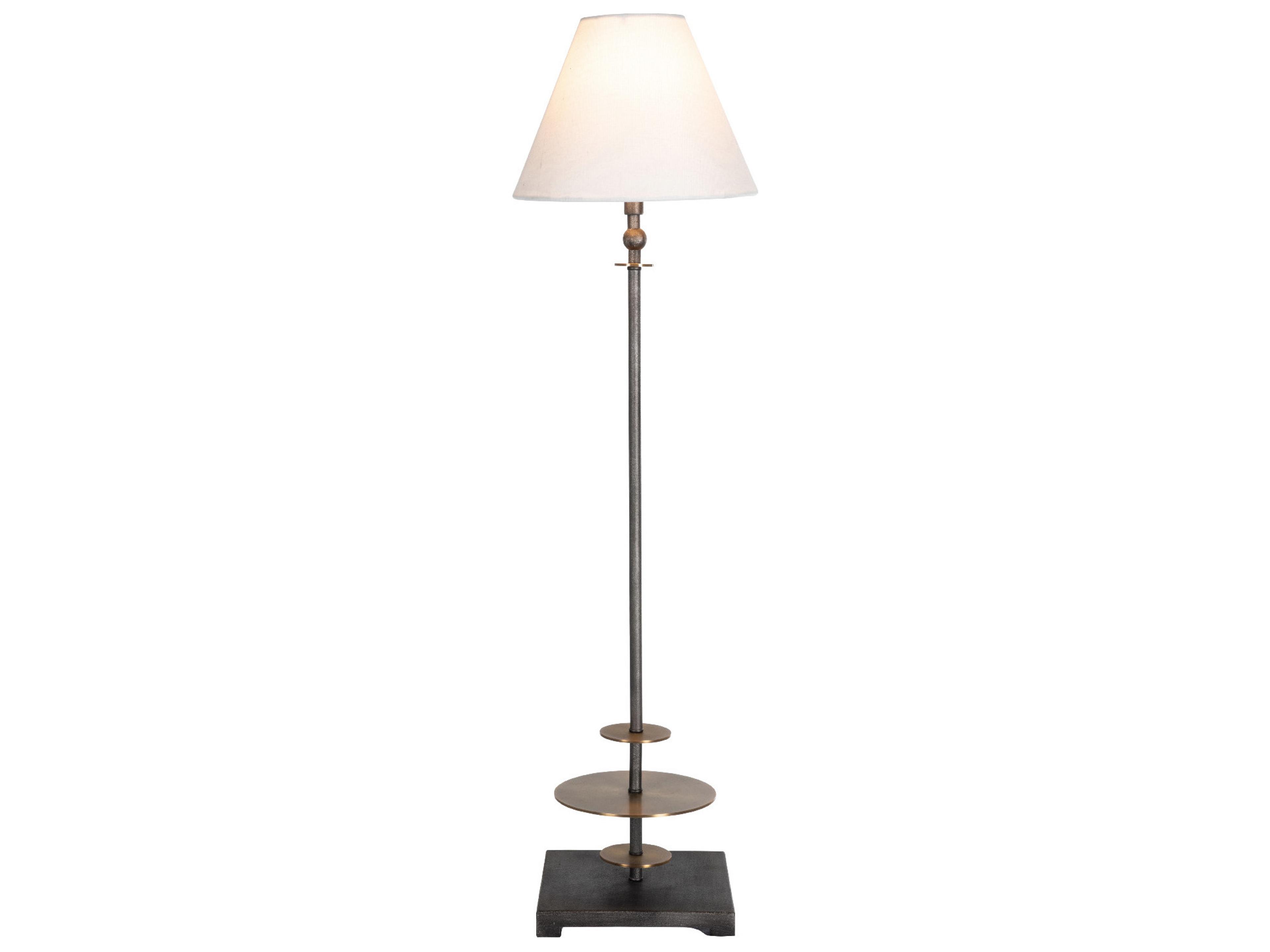 Gabby Vivek Black Floor Lamp