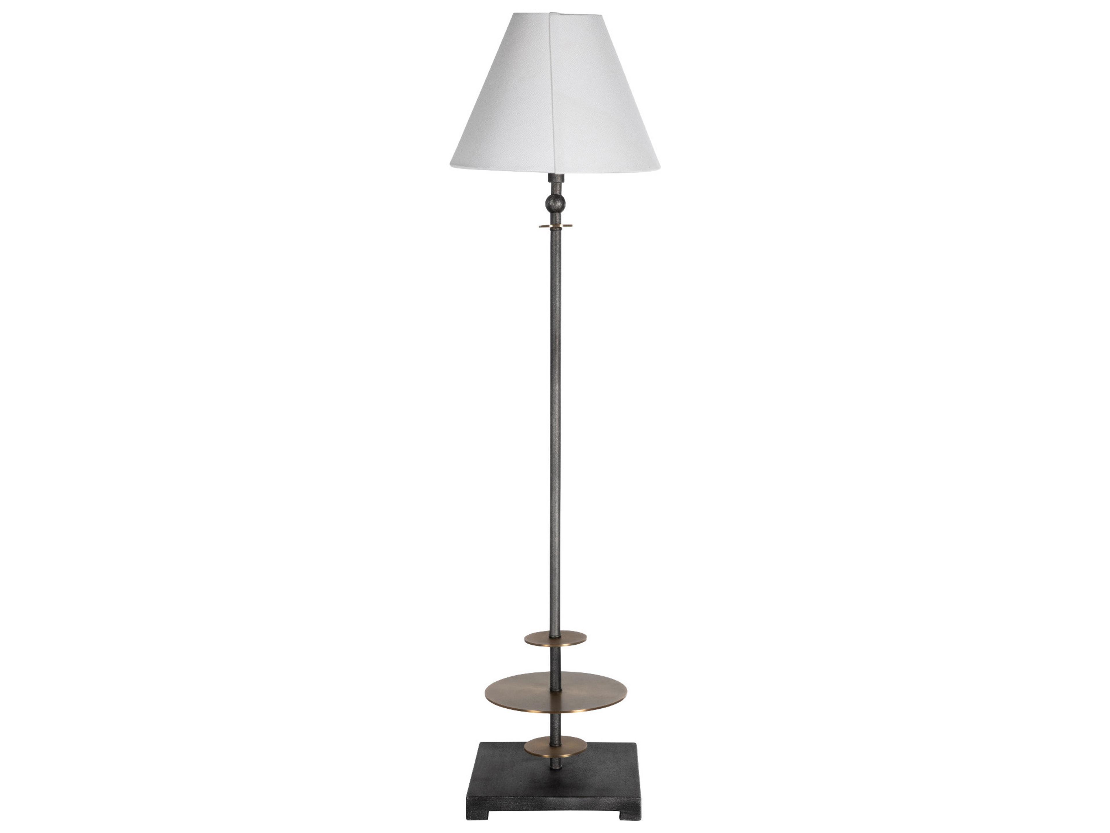 Gabby Vivek Black Floor Lamp