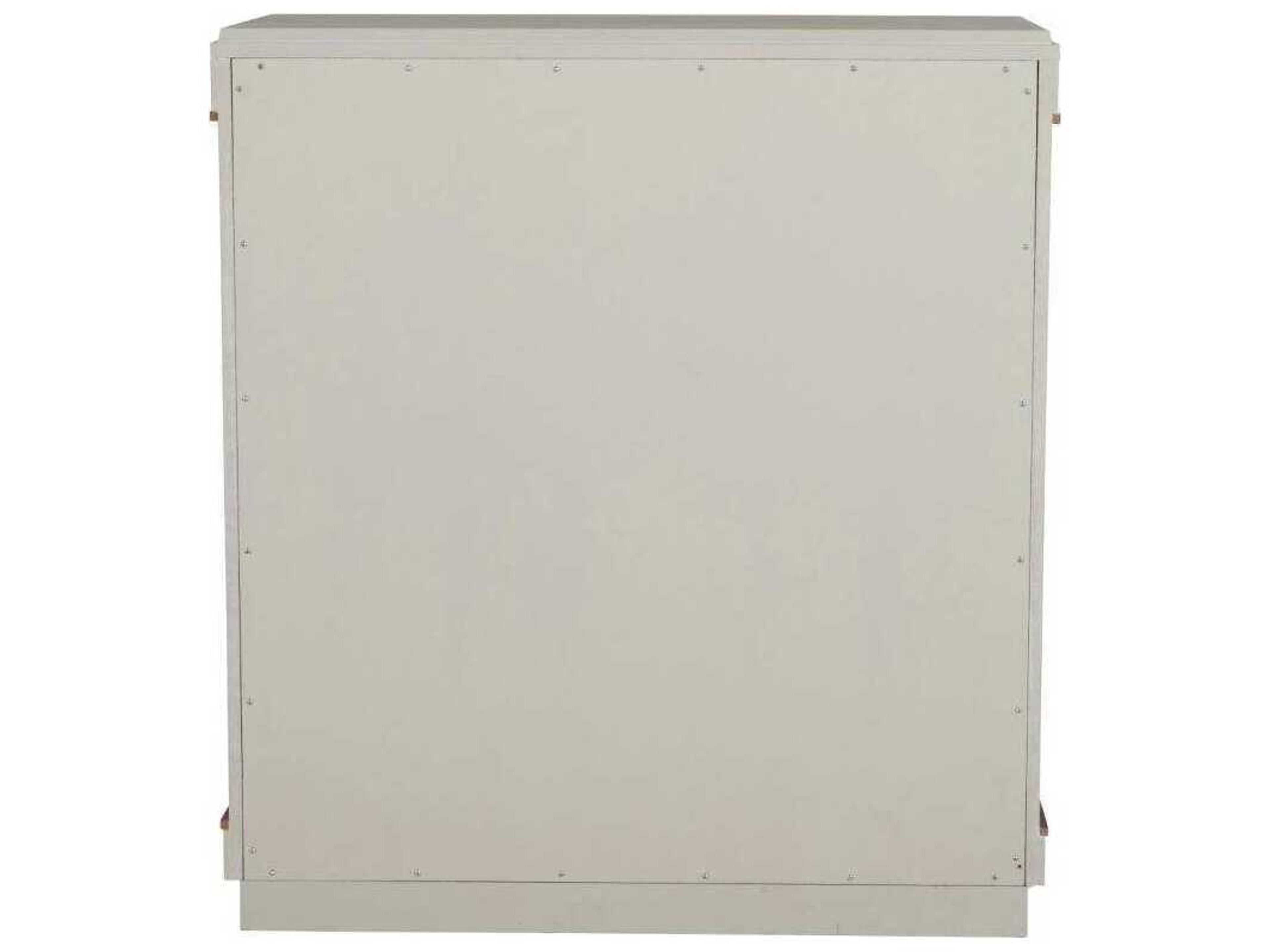Gabby Churst Cerused White Mindi Wood Accent Cabinet