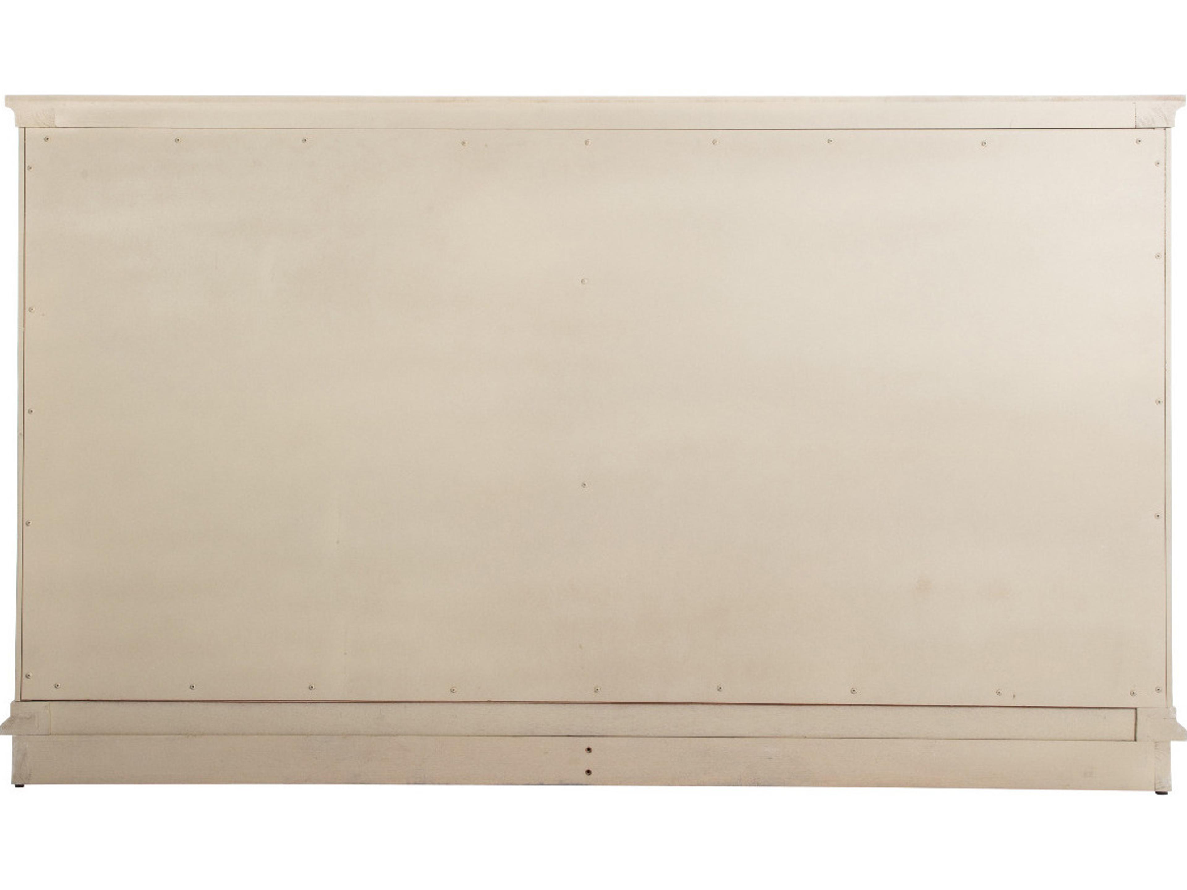 Gabby Meredith 6-Drawers Mahogany Wood Double Dresser