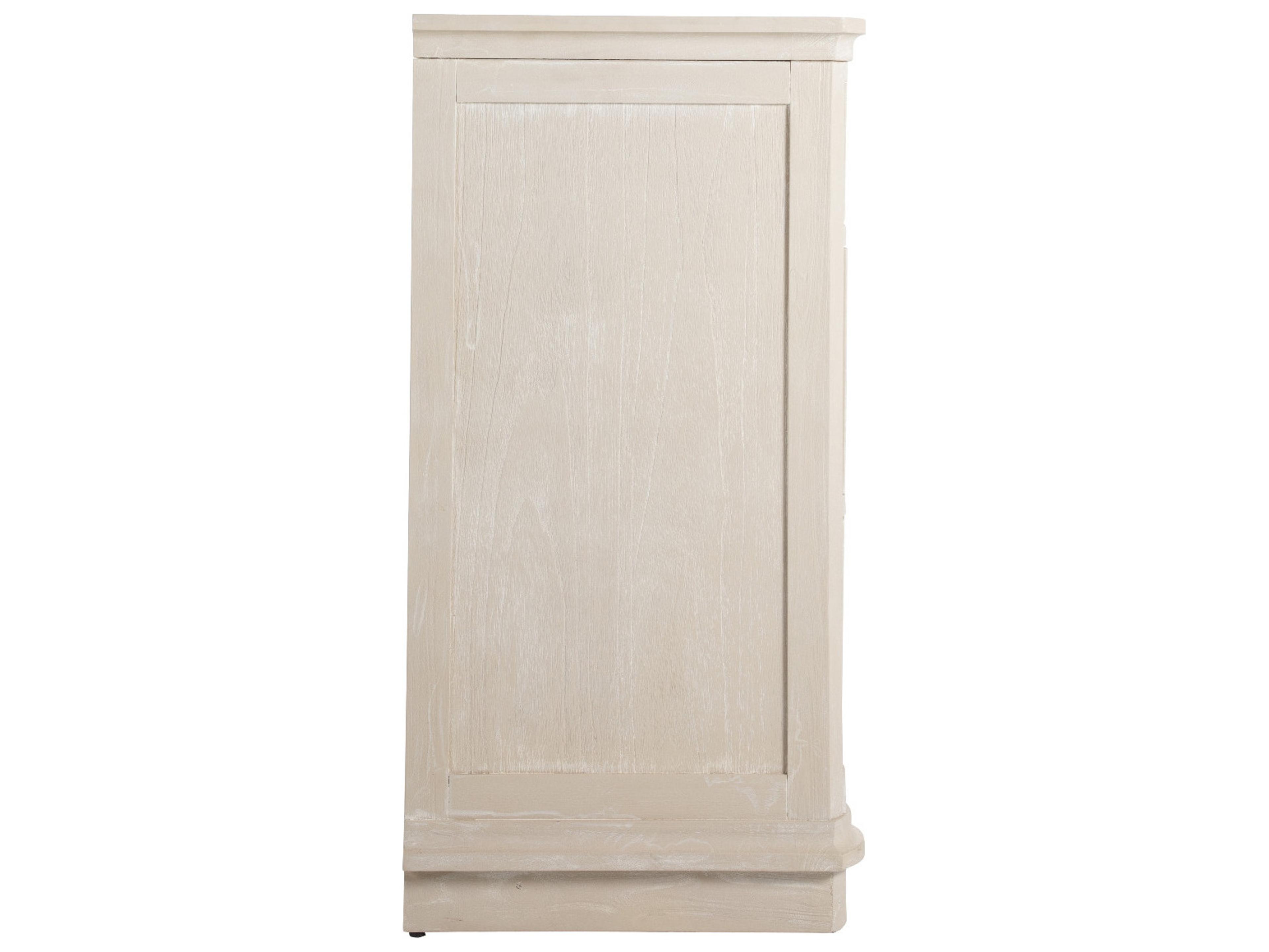 Gabby Meredith 6-Drawers Mahogany Wood Double Dresser