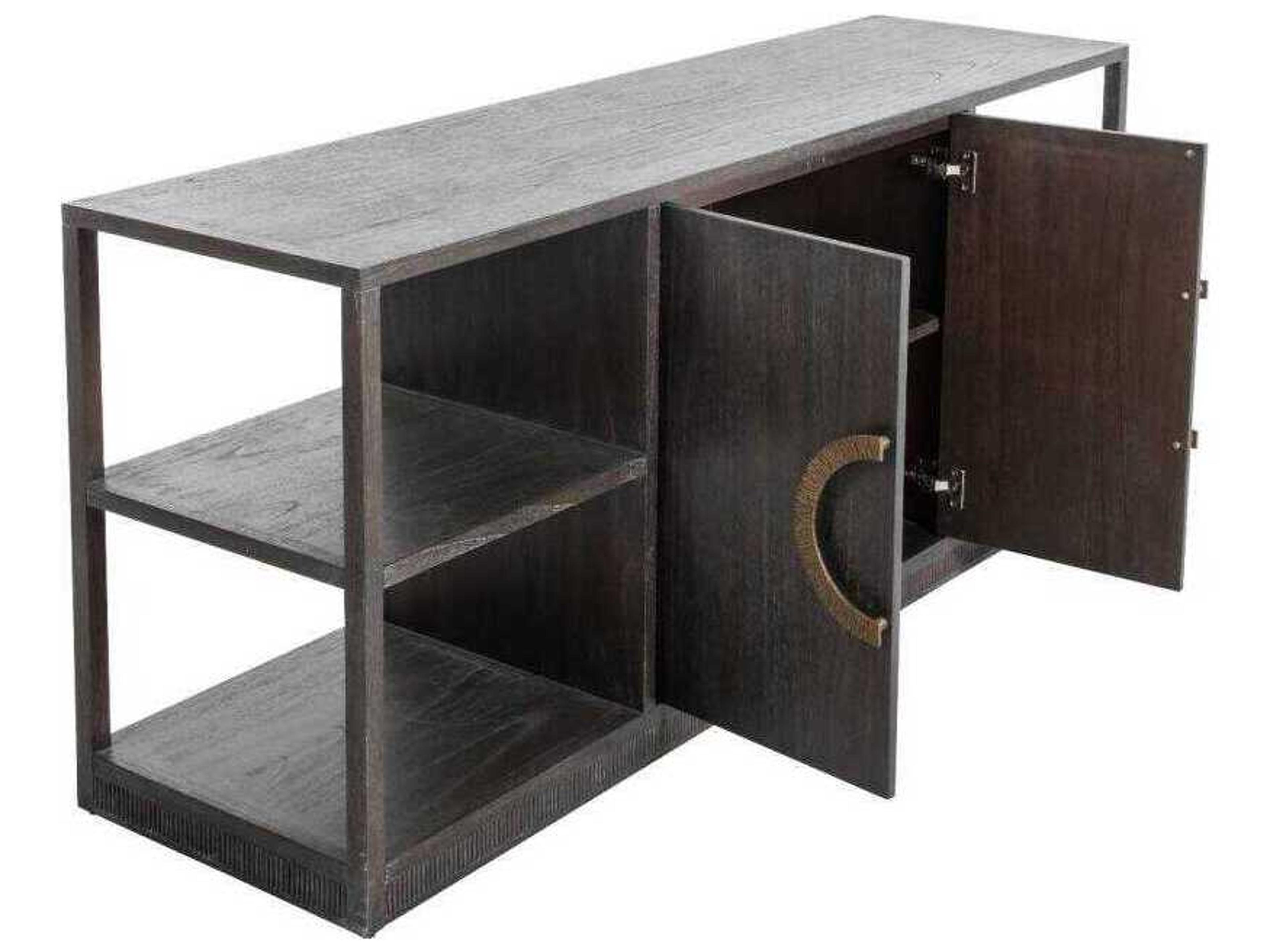 Gabby Chrei Rectangular Wood Cerused Ash Media Console