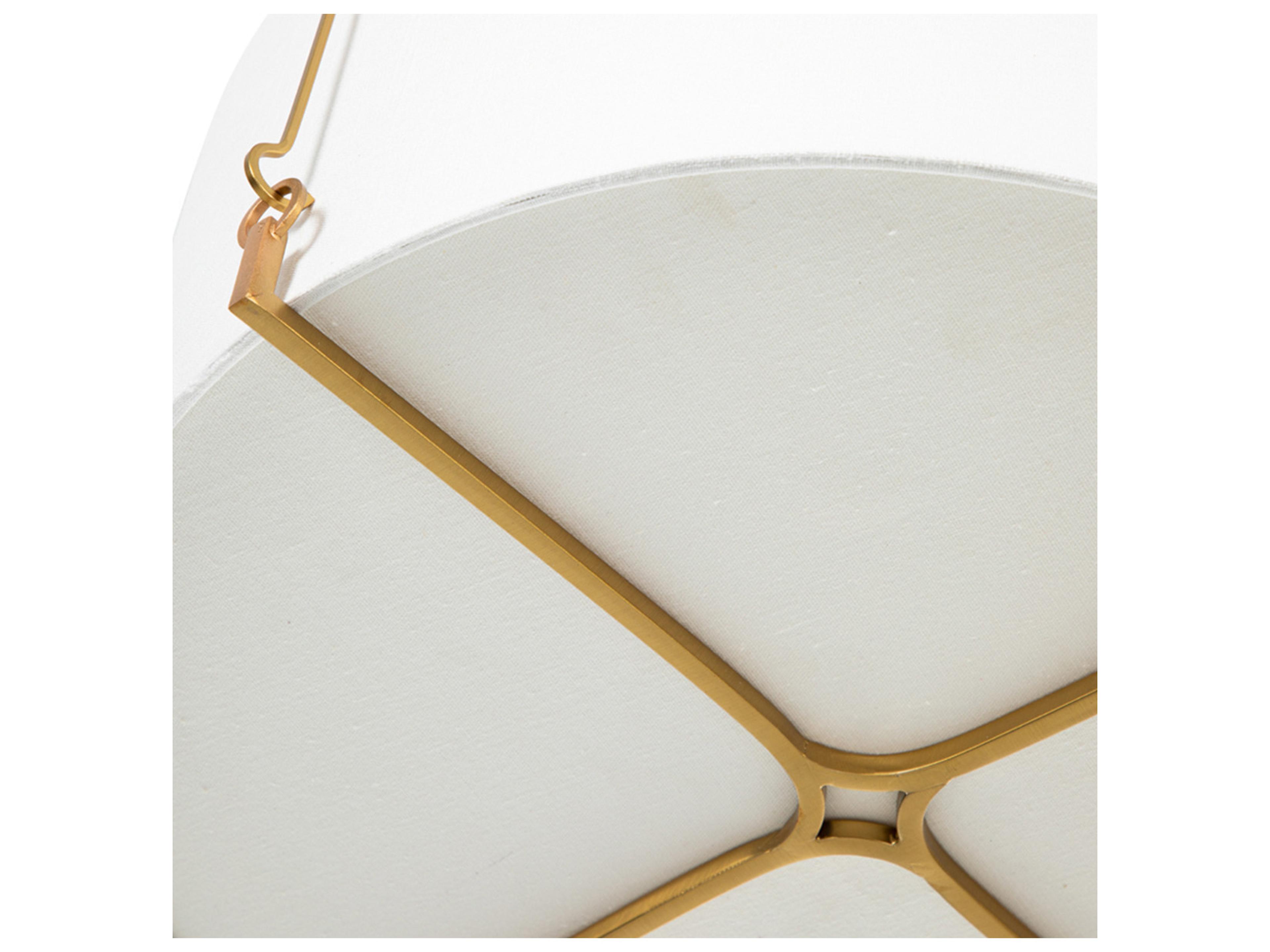 Gabby Theresa 2-Light Brass Semi Flush Mount