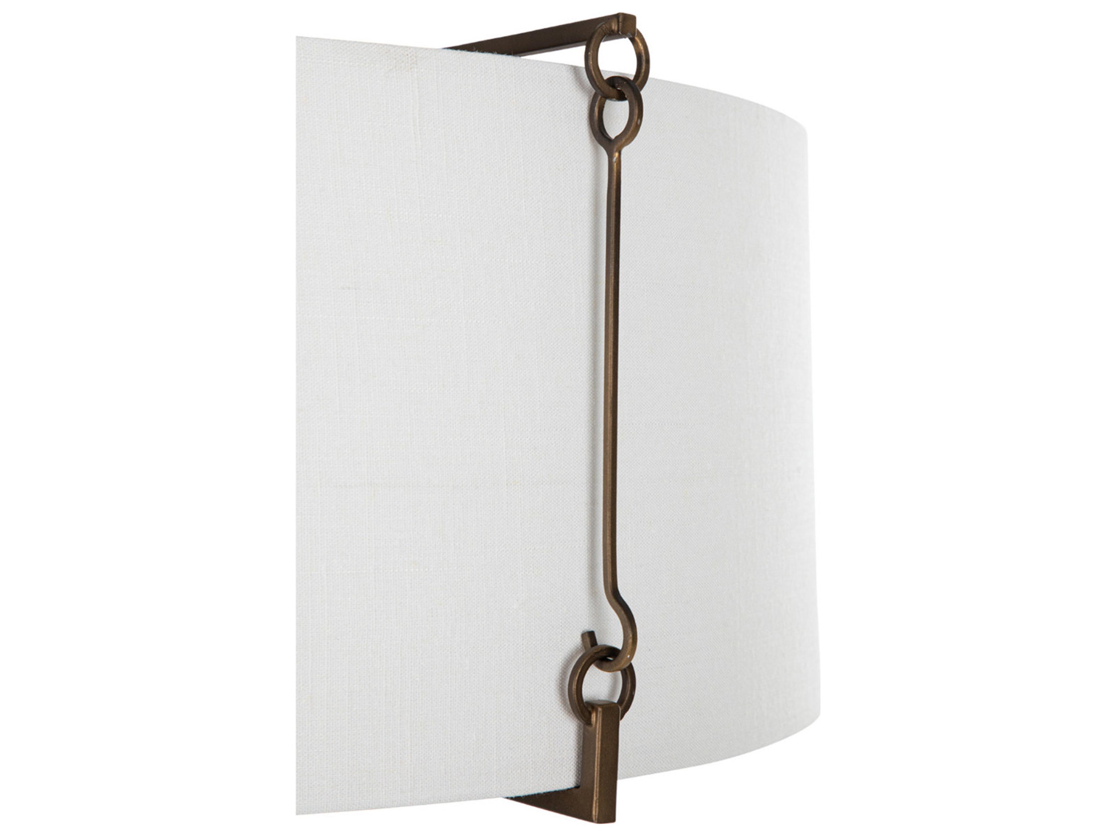 Gabby Theresa 2-Light Bronze Semi Flush Mount
