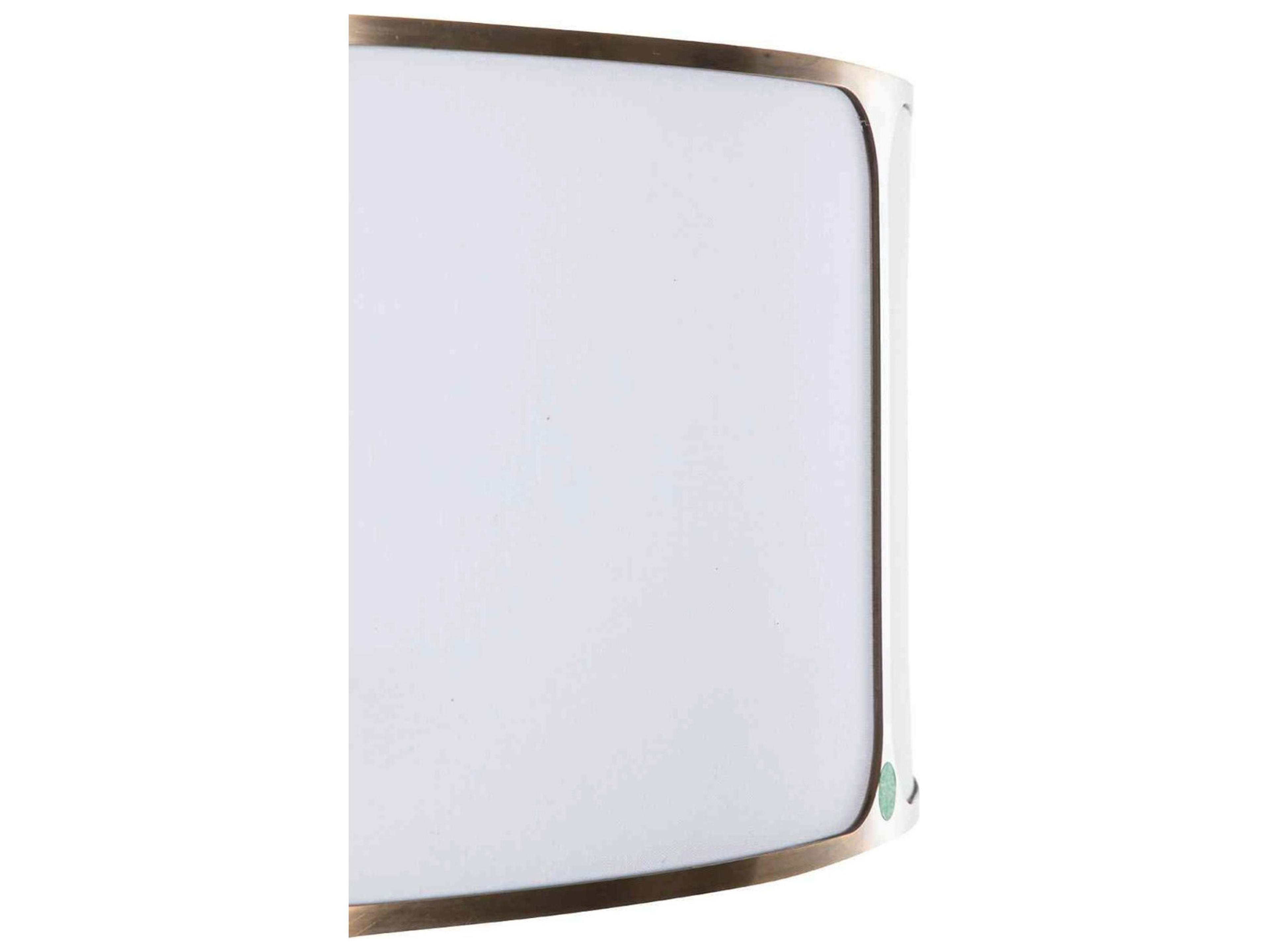 Gabby Dove 2-Light Aged Bronze Salt Linen Semi Flush Mount