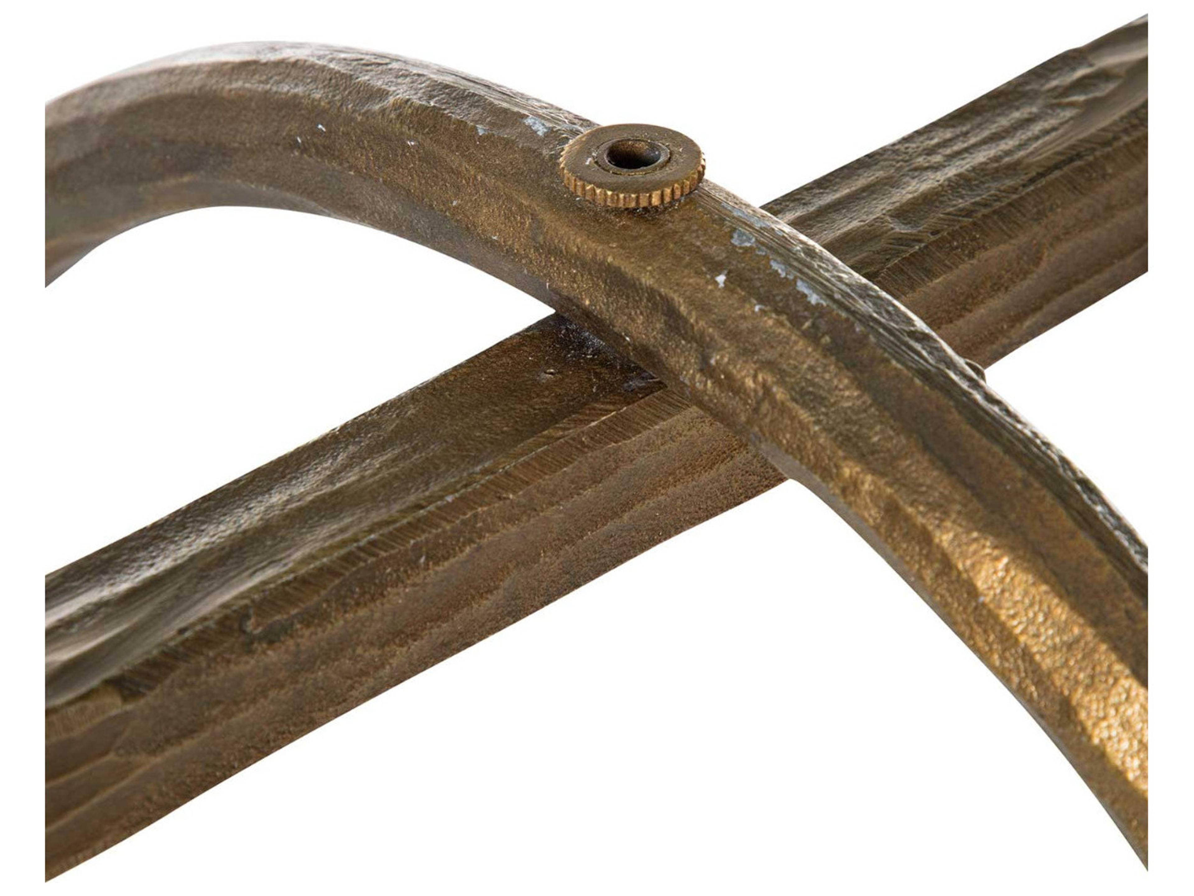 Gabby Leo 5-Light Aged Blonde Brass Linear Island Pendant