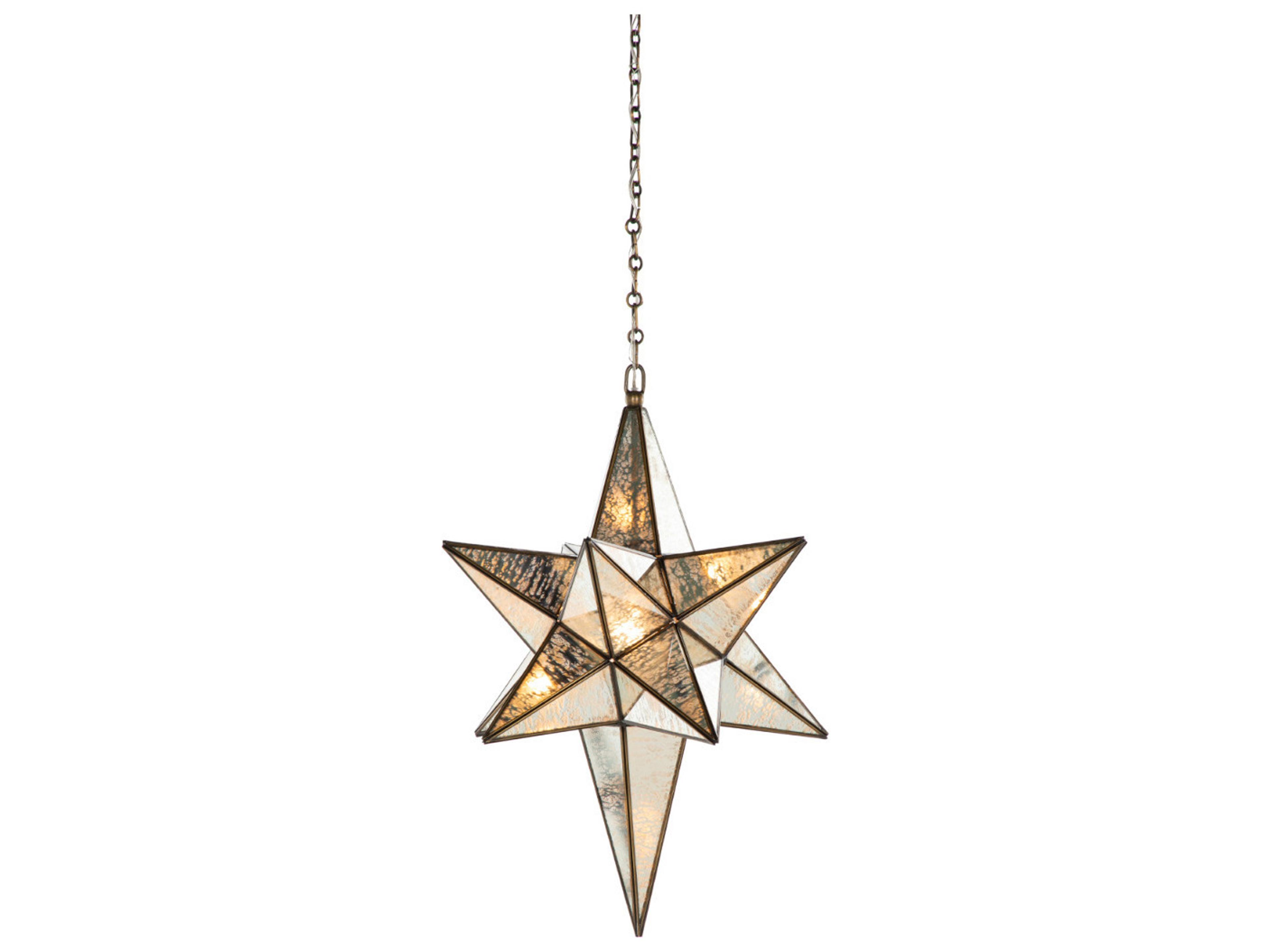 Gabby Merrill 1-Light Brass Pendant