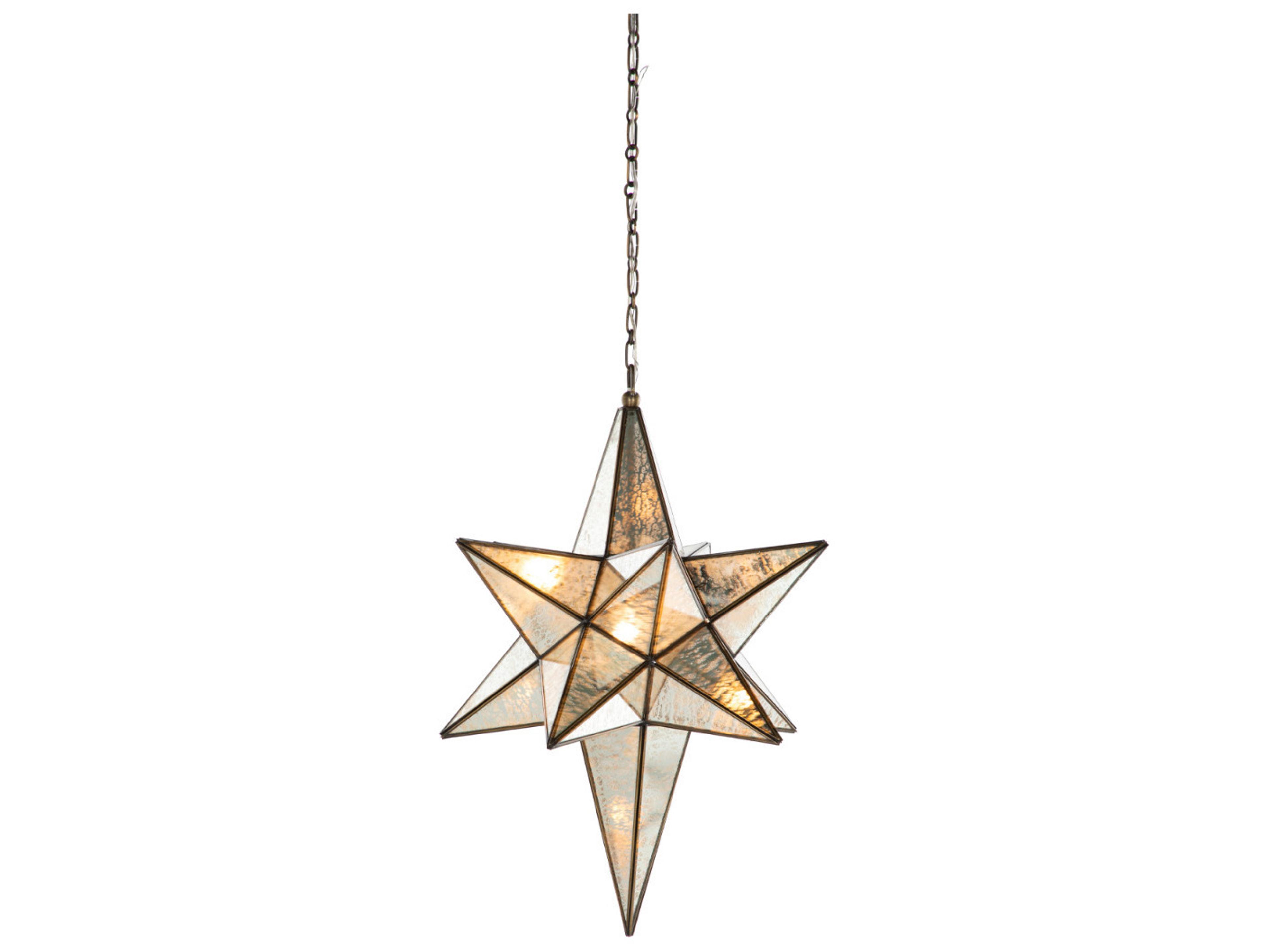 Gabby Merrill 1-Light Brass Pendant