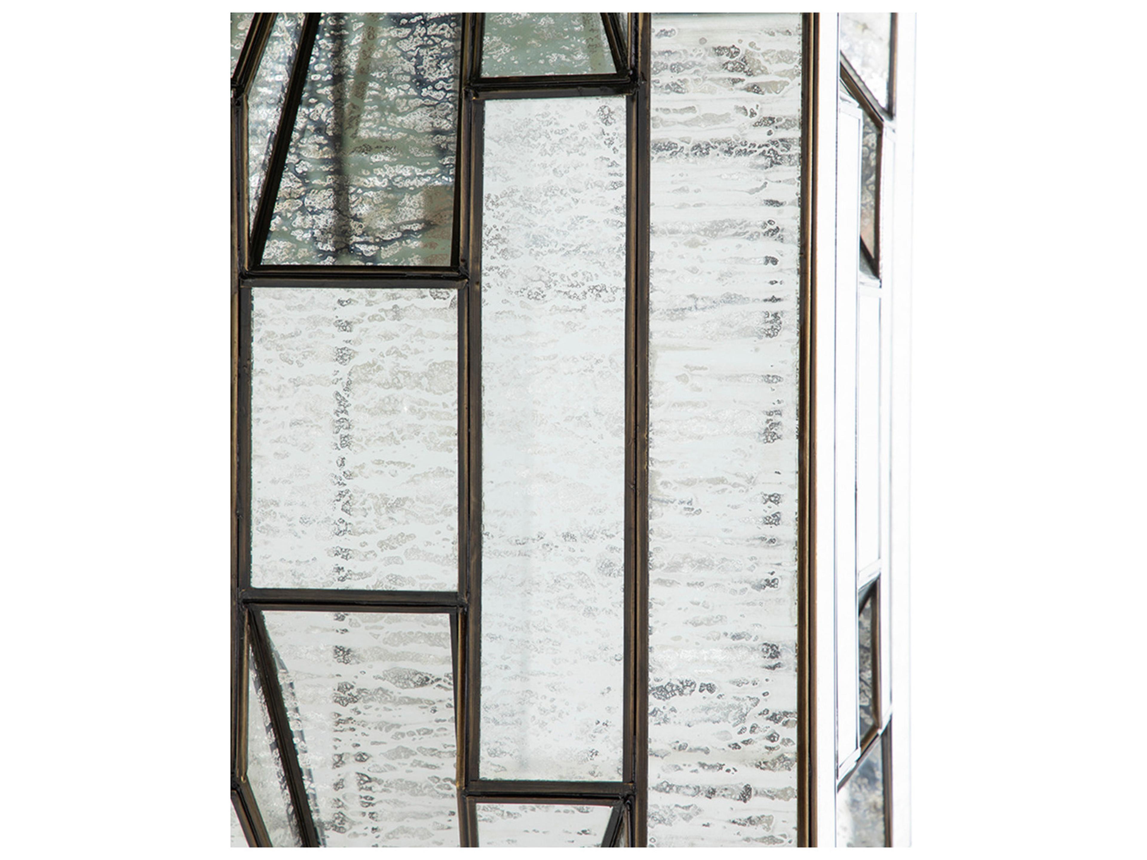 Gabby Emilio 1-Light Silver Geometric Pendant