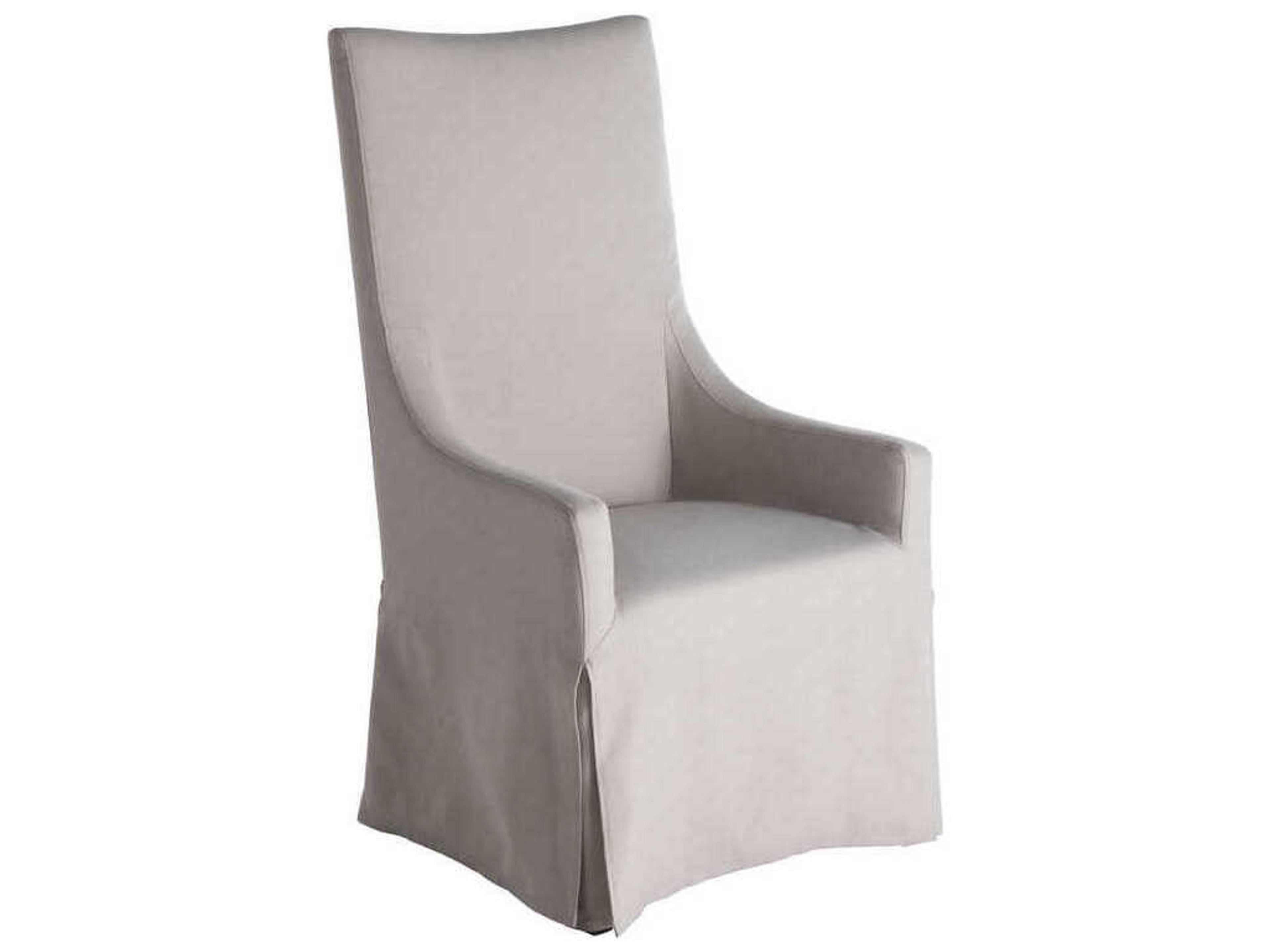 Gabby Kayla Ivory Beige Upholstered Arm Dining Chair