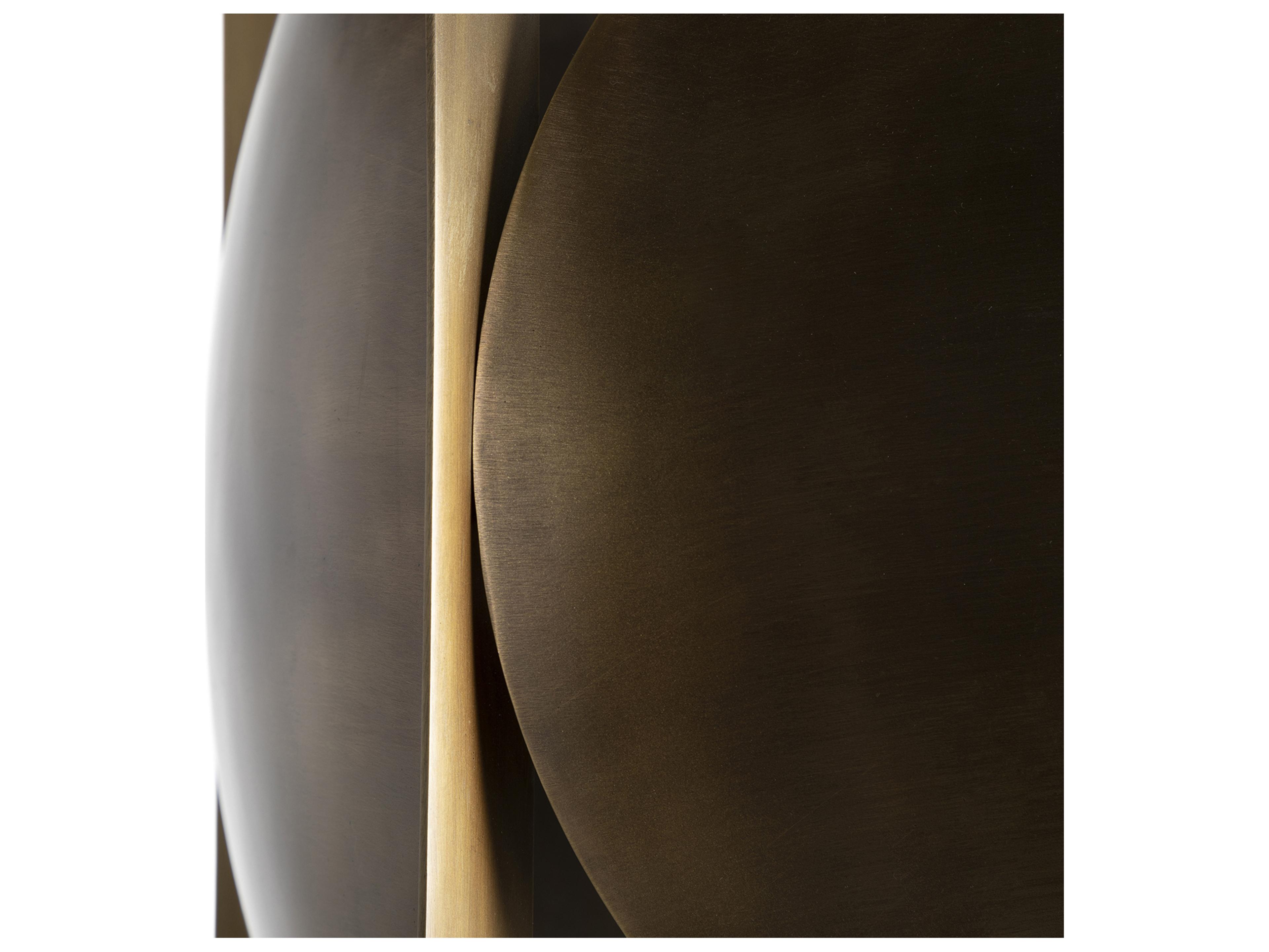 Gabby Clove 1-Light Brushed Brass Geometric Pendant