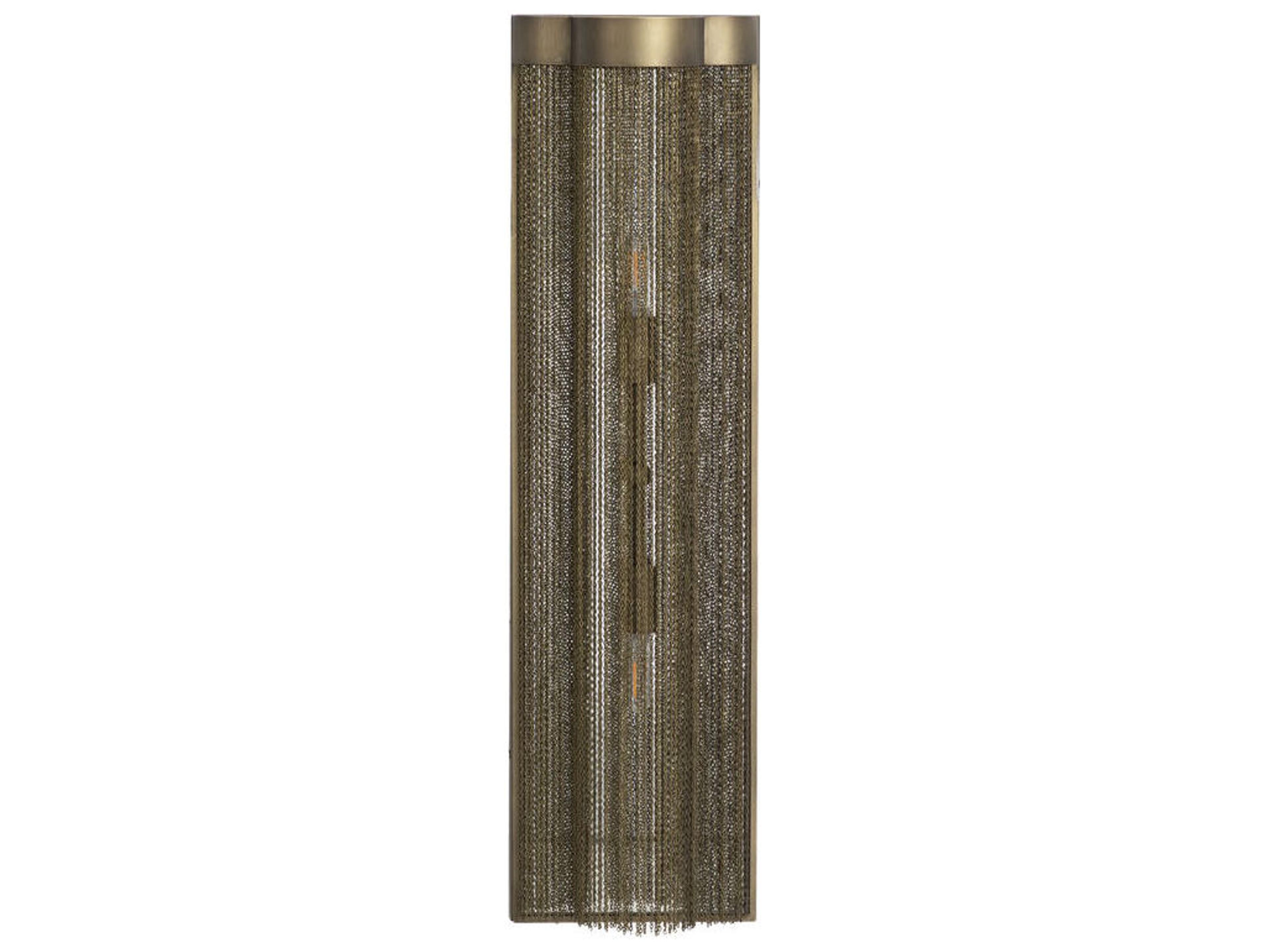 Harris 2-Light Brushed Brass Wall Sconce