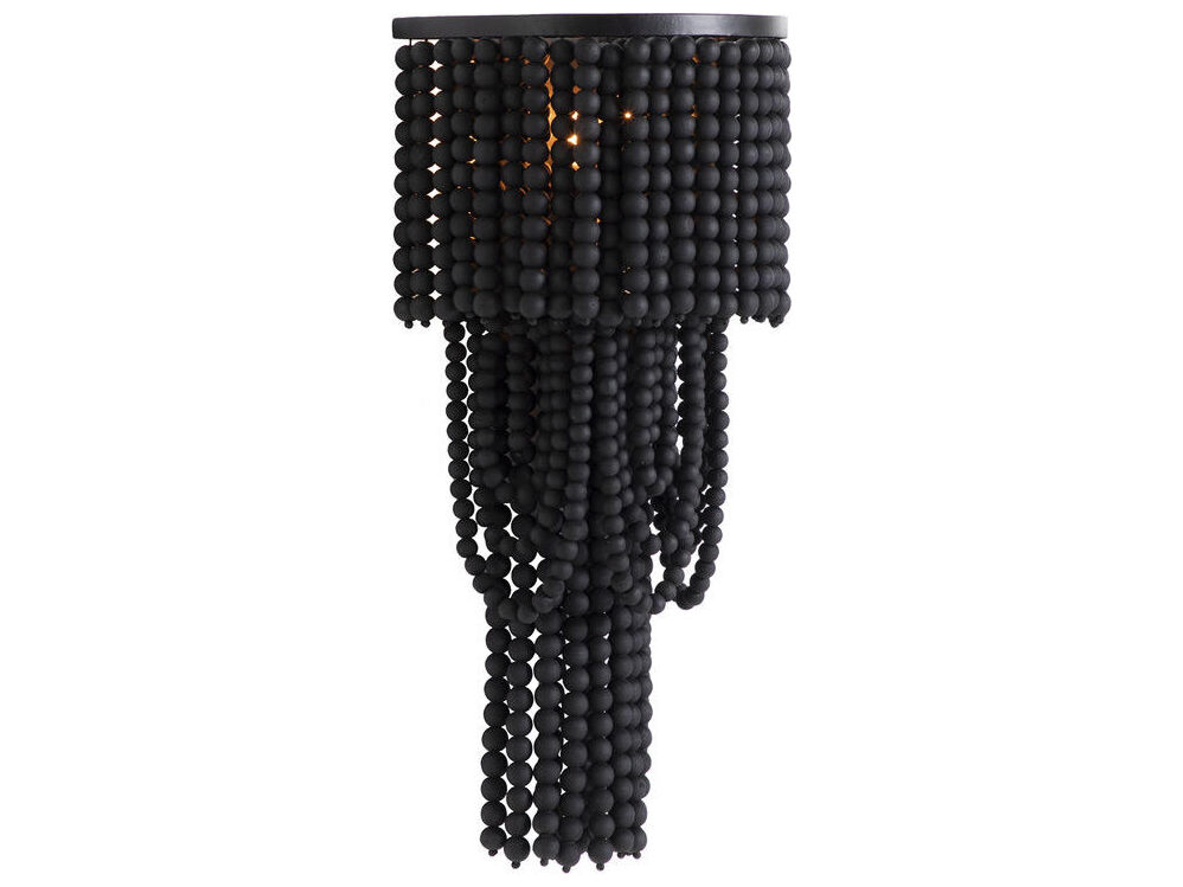 Norton 2-Light Charcoal Black Matte Wall Sconce