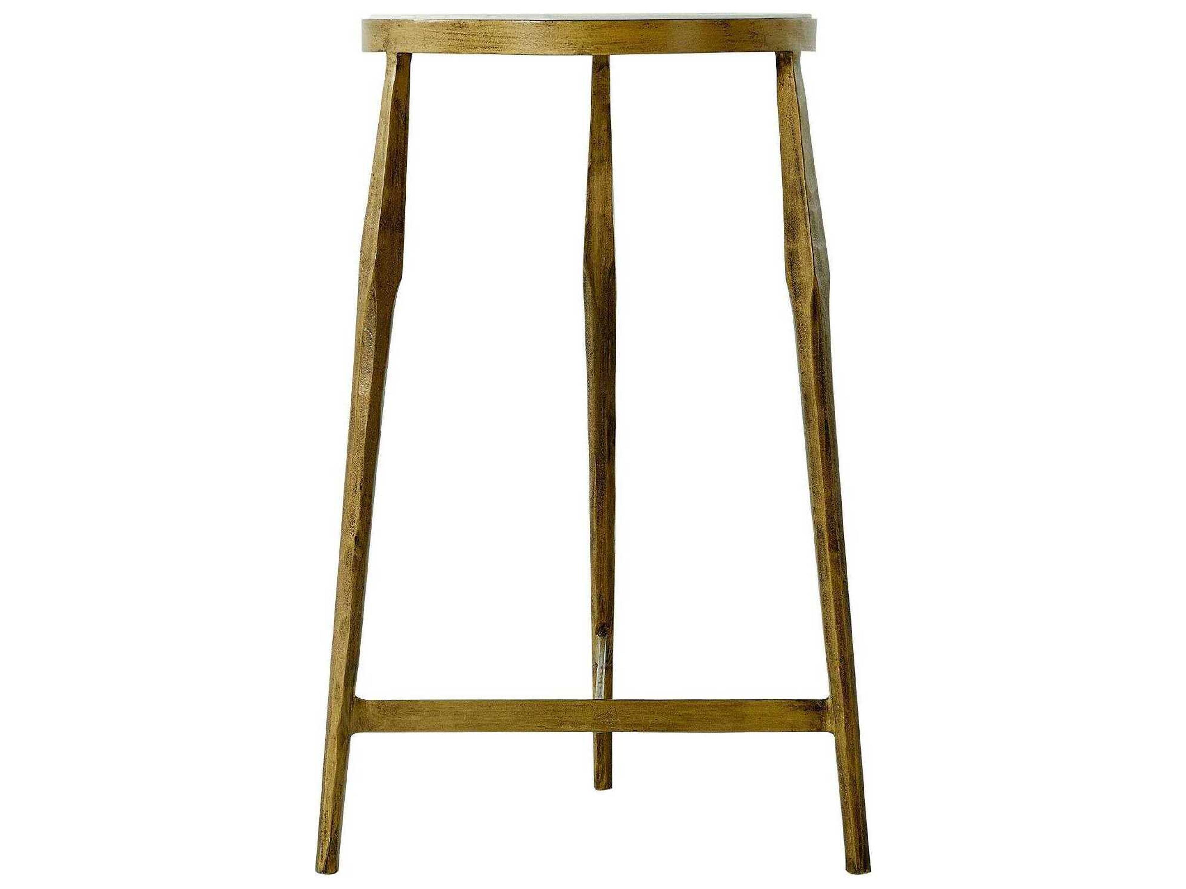 Gabby Adonia Round Marble End Table