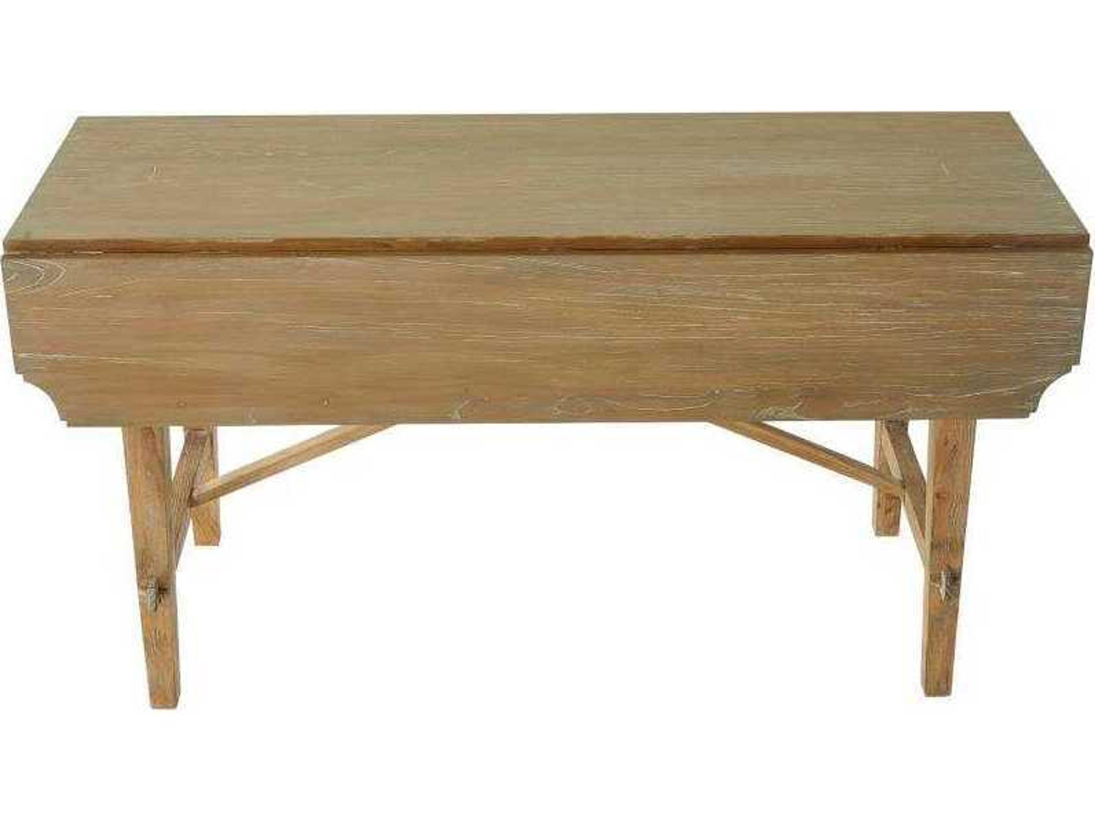 Gabby Faulner Rectangular Wood Aged Natural Grey Dining Table