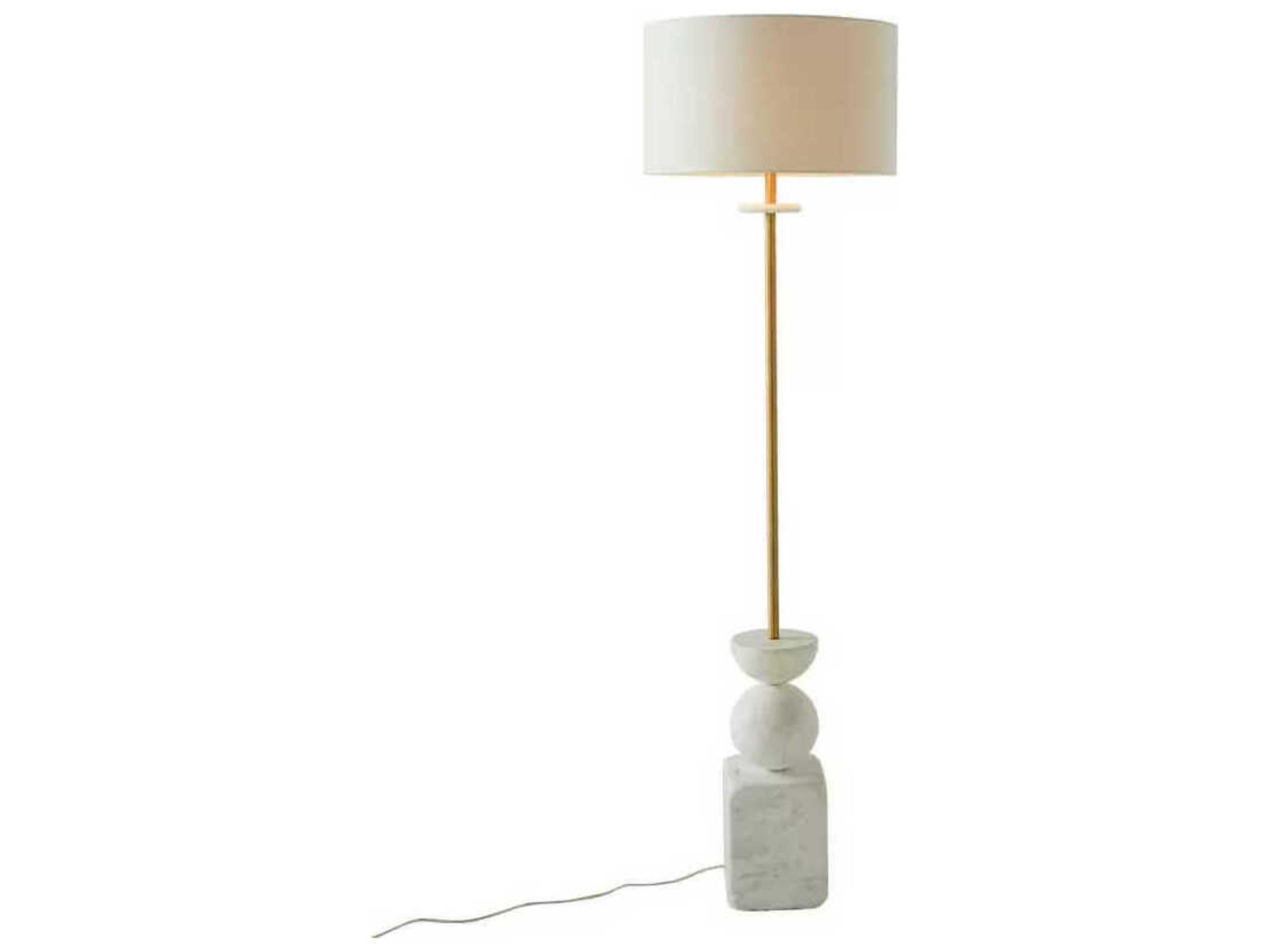 Gia Brass Floor Lamp
