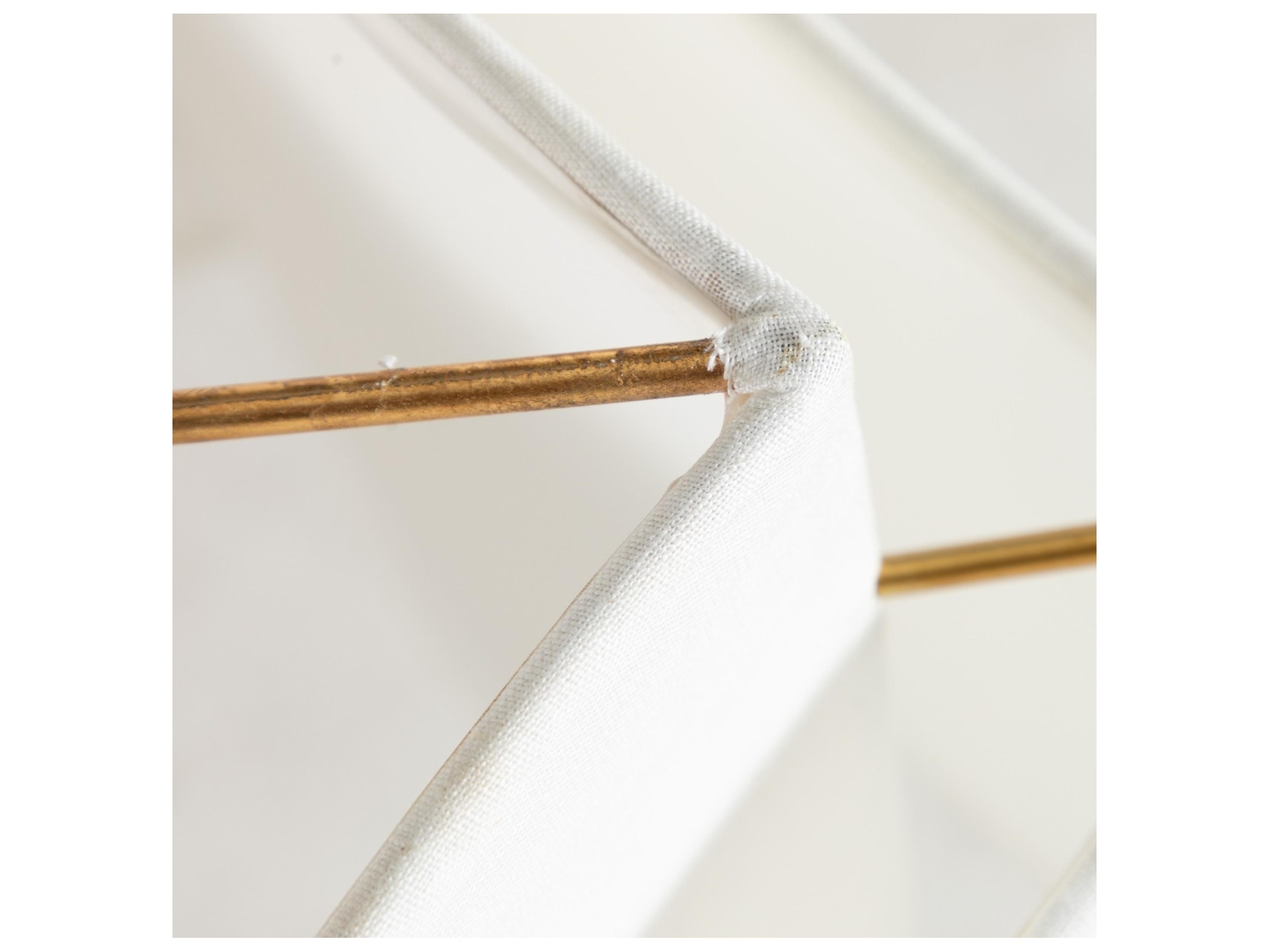 Gabby Hammond 2-Light White Drum Geometric Pendant